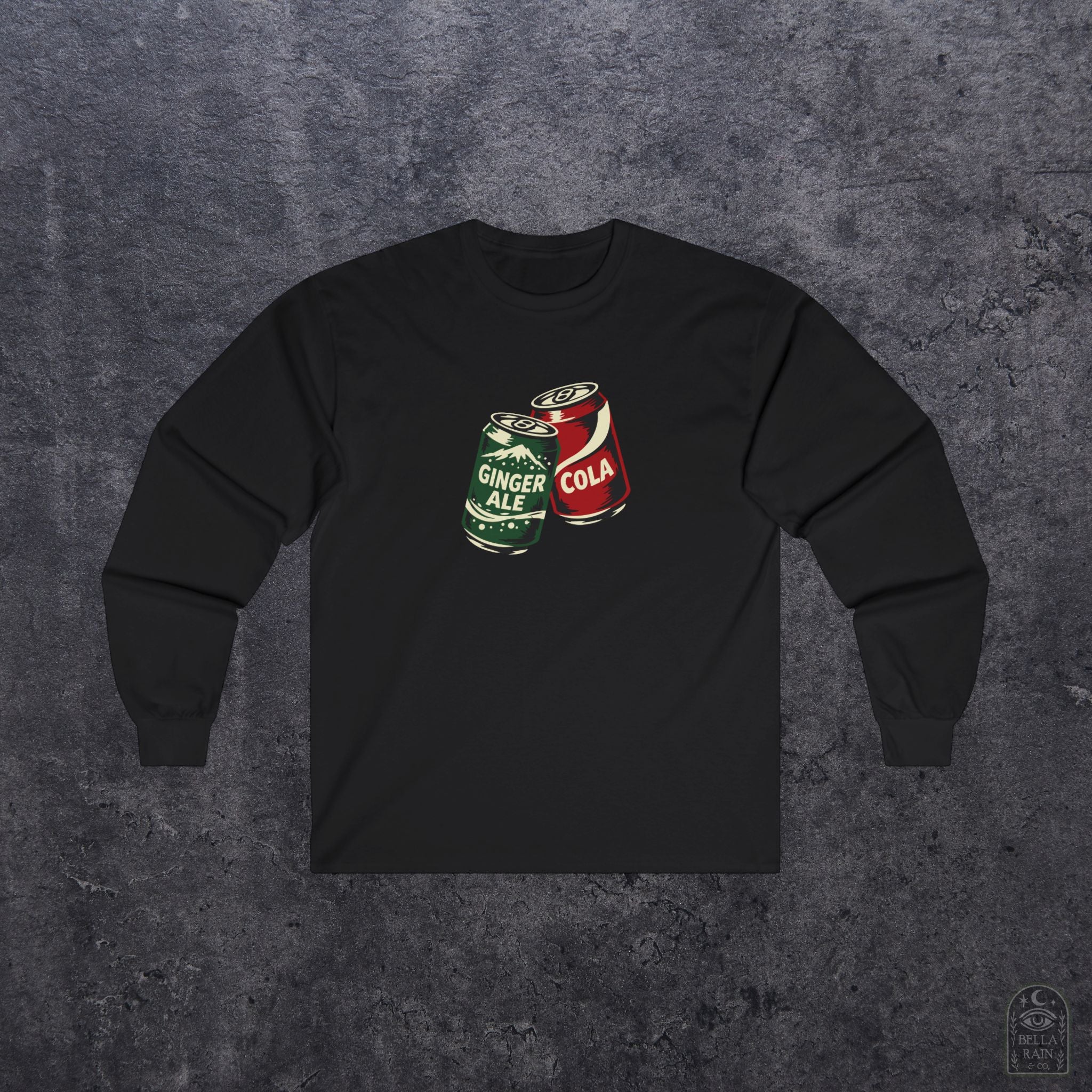Ginger Ale & Cola Long Sleeve Tee