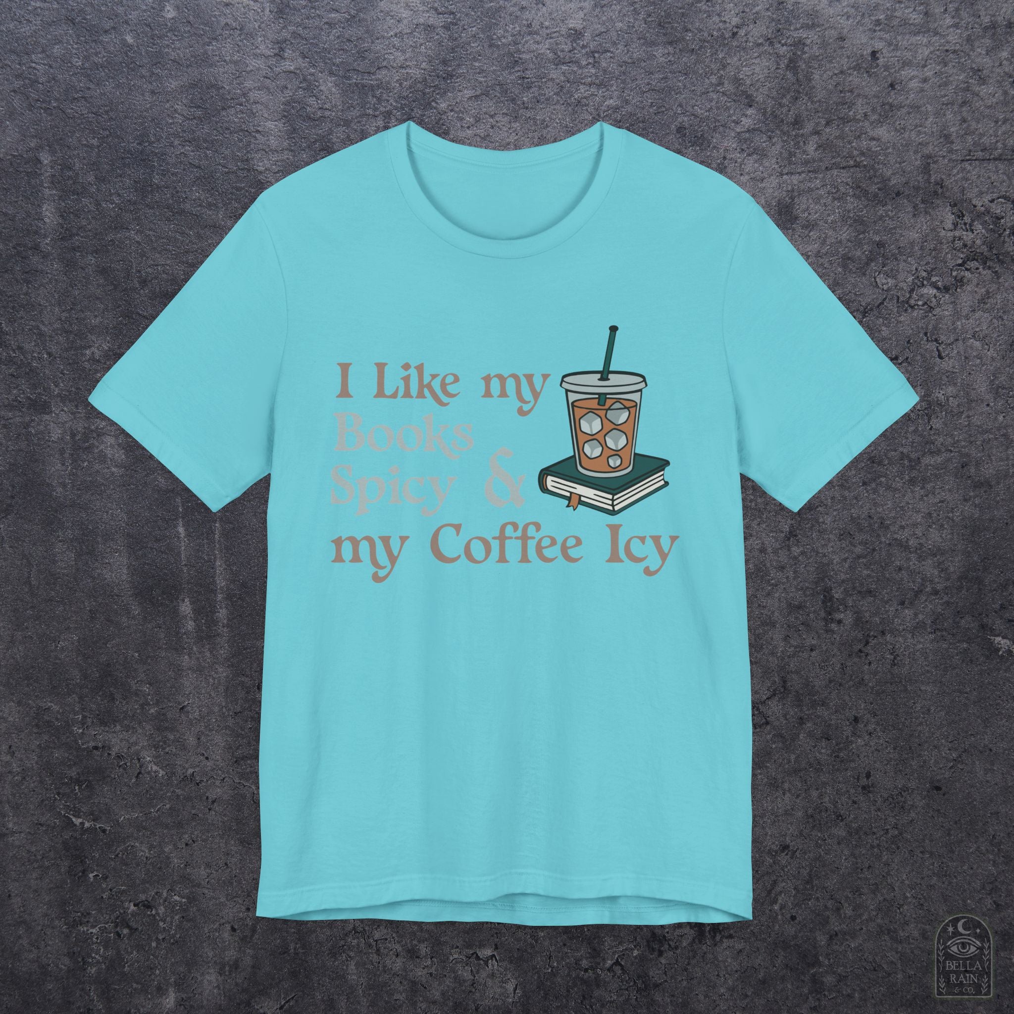 Books Spicy & Coffee Icy PREMIUM T-Shirt