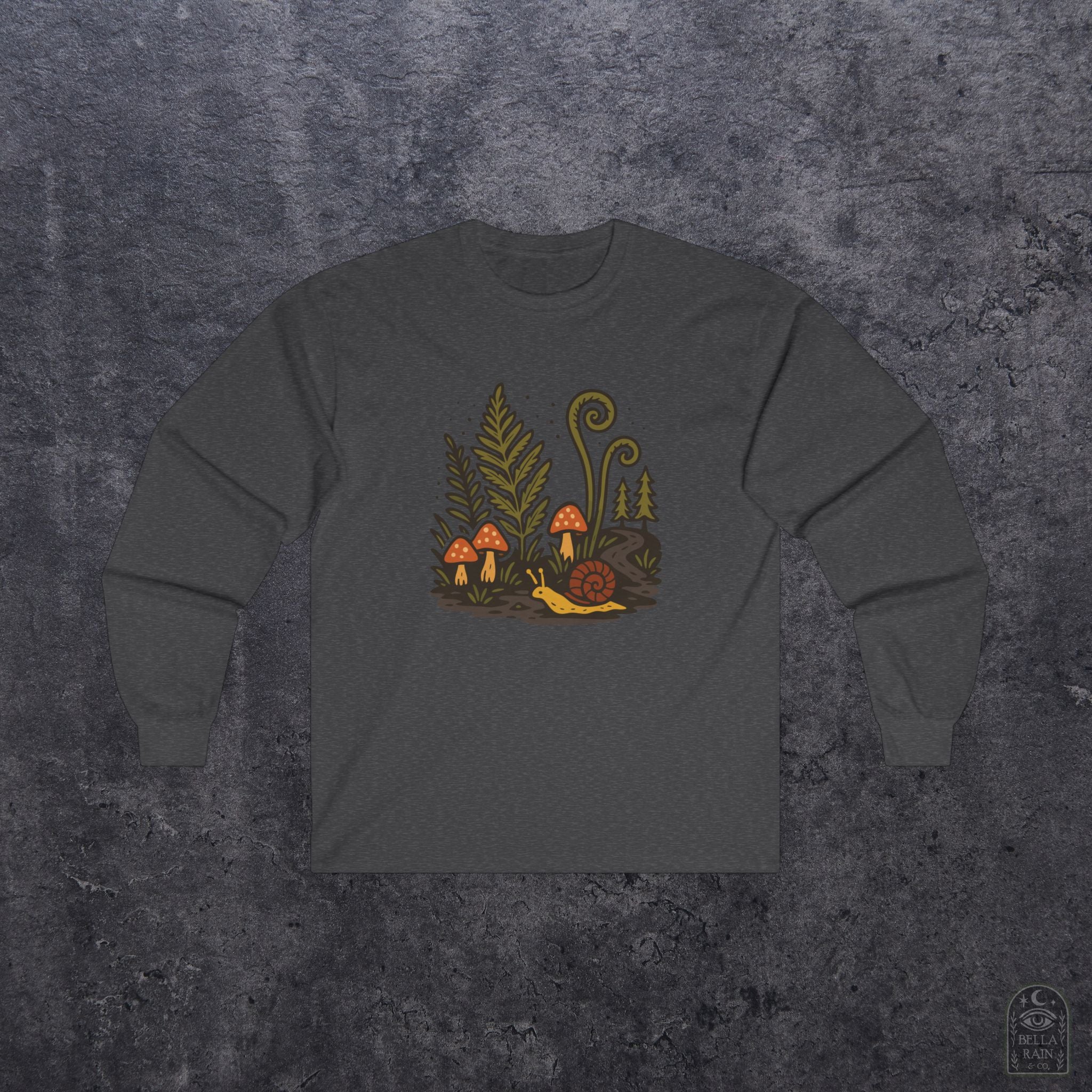 Snailin Away Long Sleeve Tee