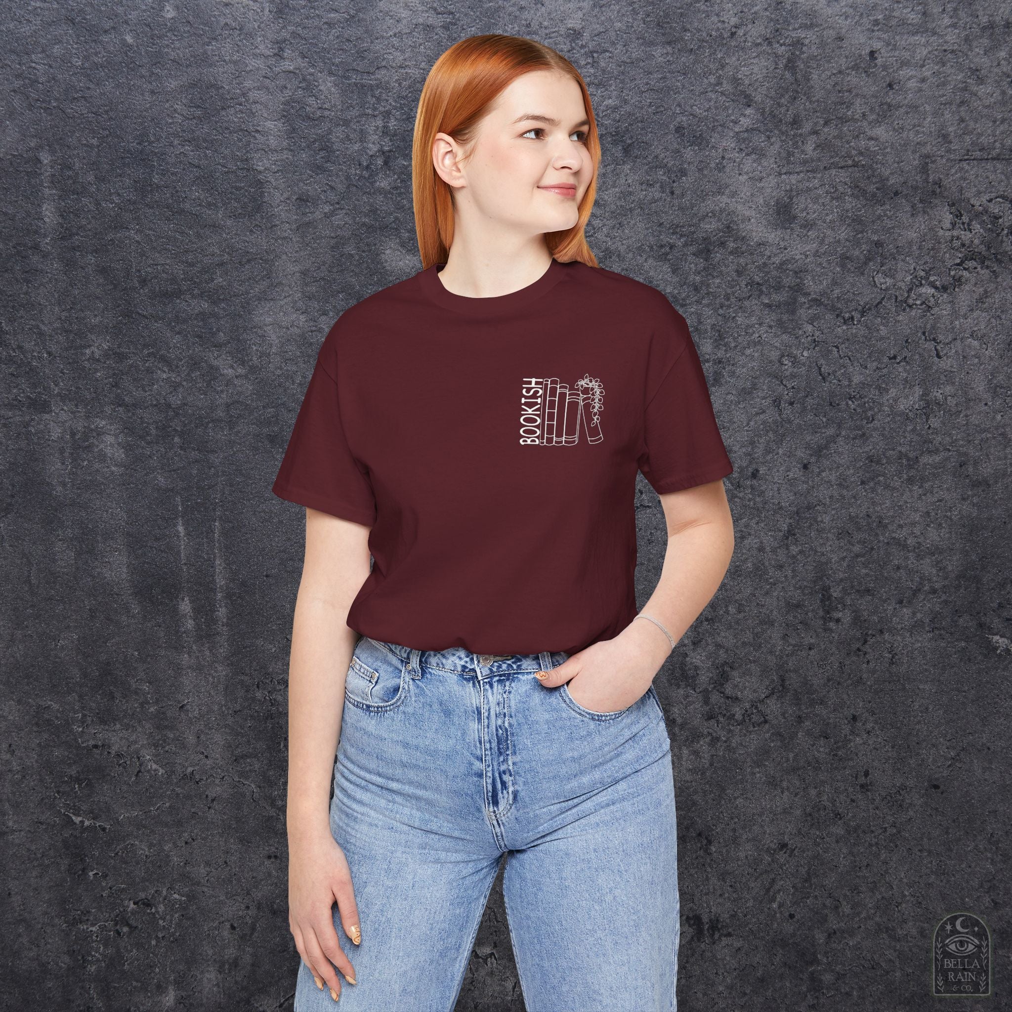 Bookish Plant Pocket Design PREMIUM T-Shirt