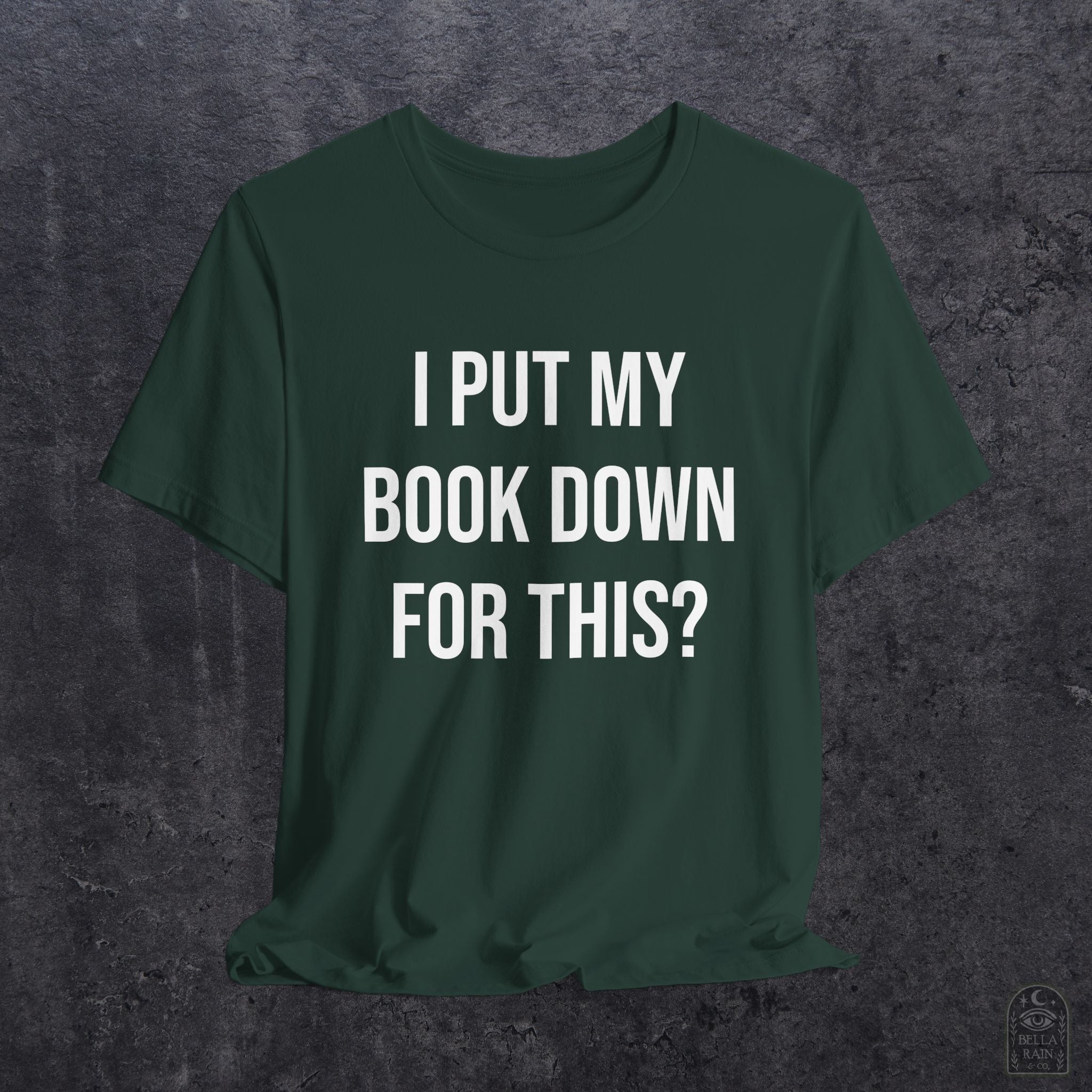 I Put My Book Down PREMIUM T-Shirt