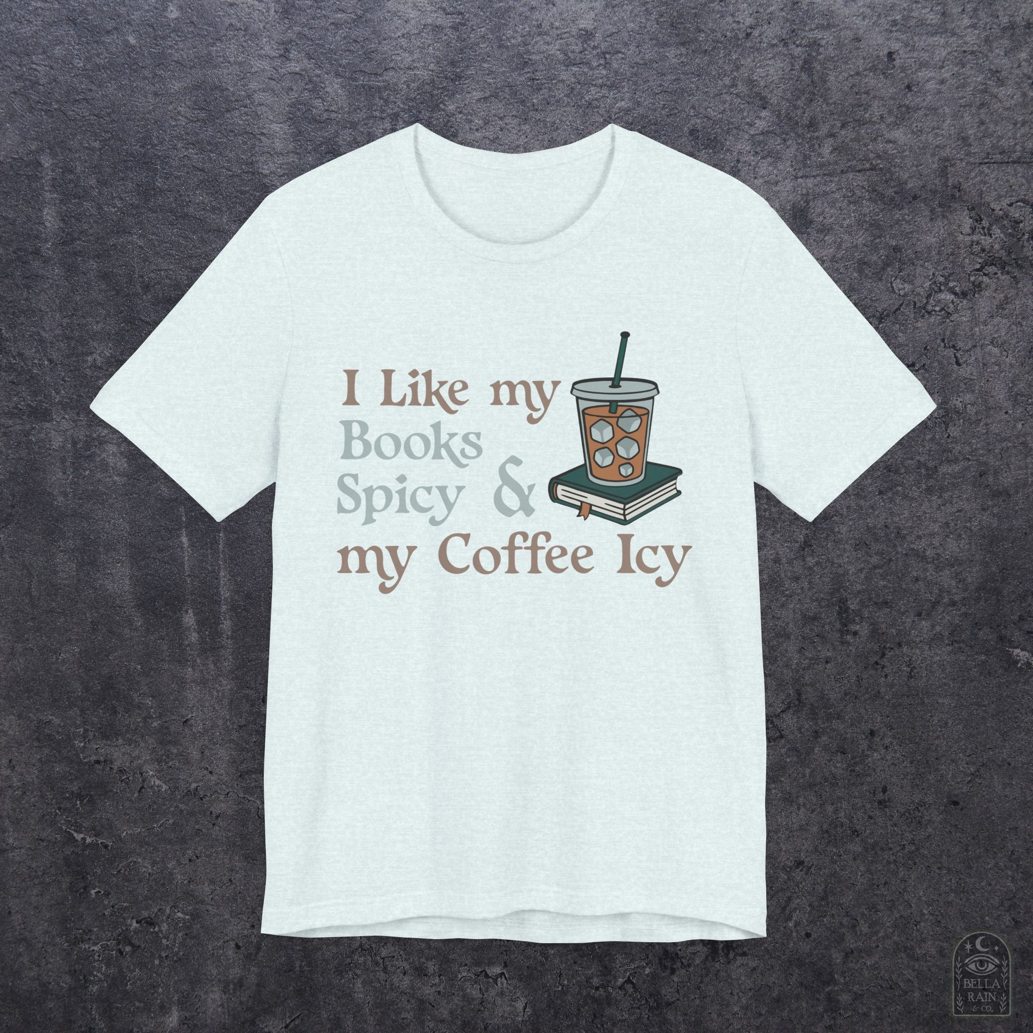 Books Spicy & Coffee Icy PREMIUM T-Shirt
