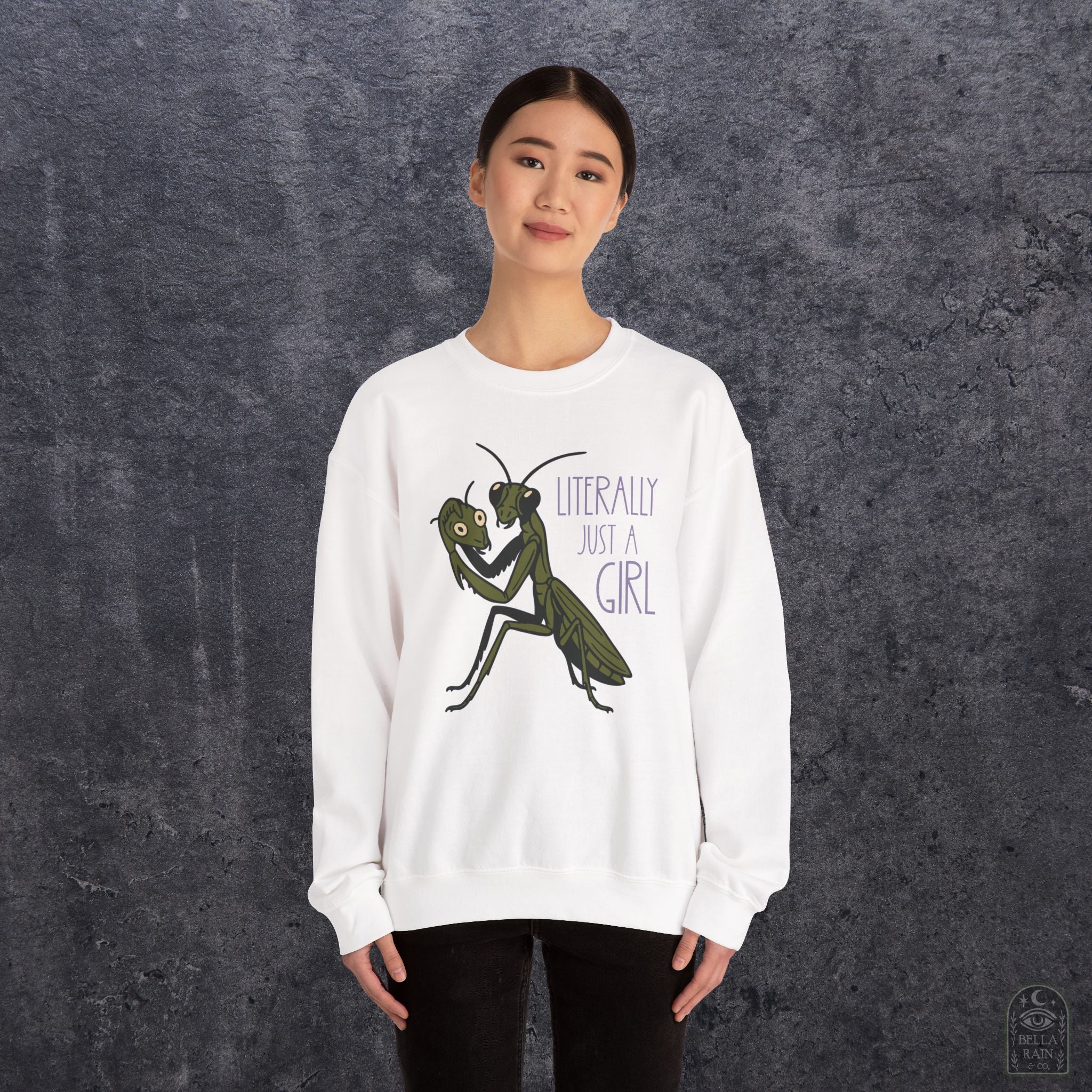 Literally Just a Girl Crewneck Sweatshirt