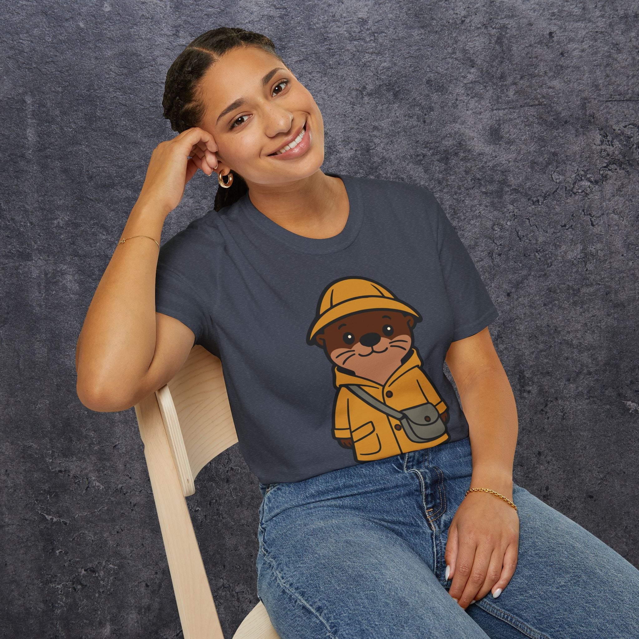 Otterly Adorable Unisex Softstyle T-Shirt