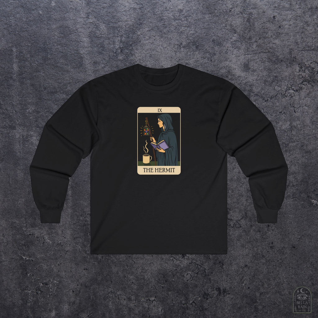 Tarot Hermit Unisex Long Sleeve Tee