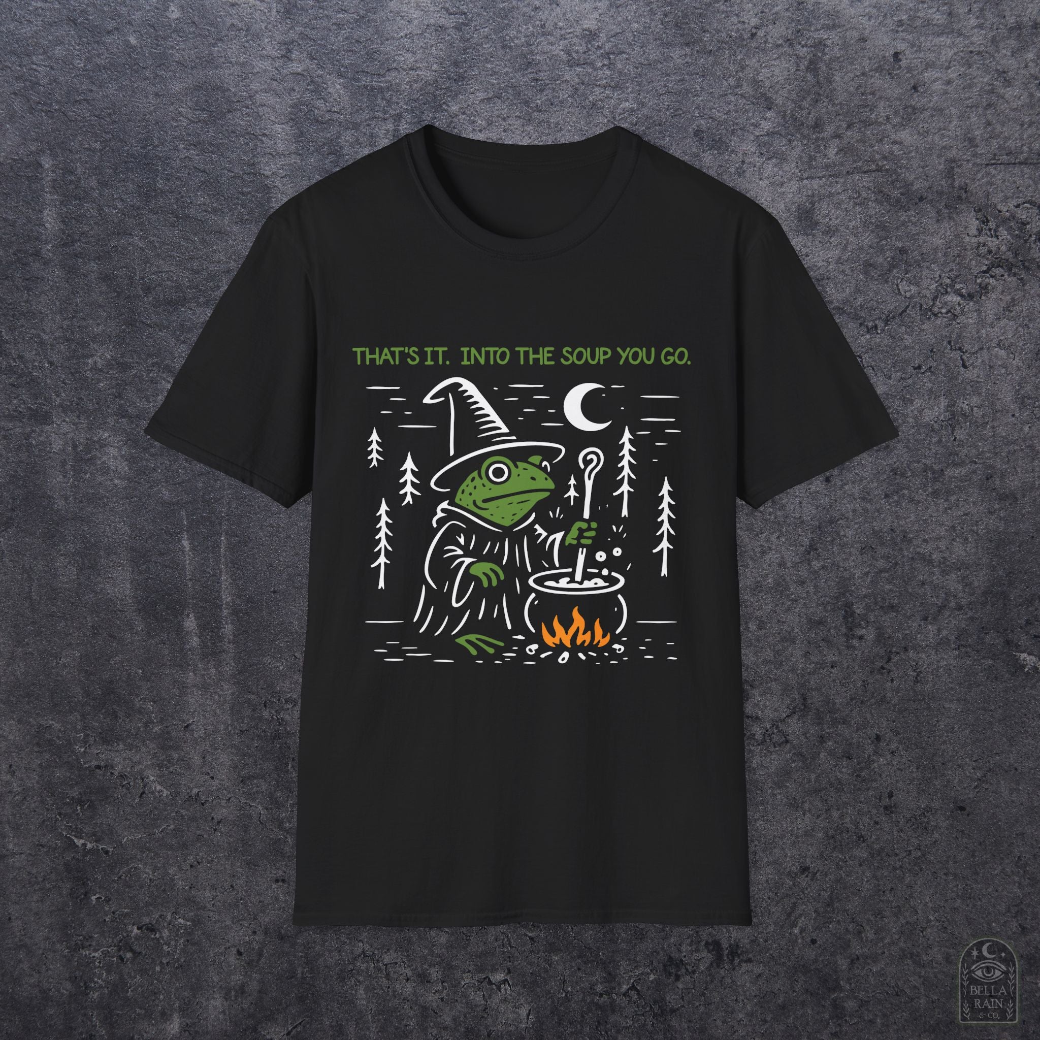 Into the Soup You Go Unisex Softstyle T-Shirt