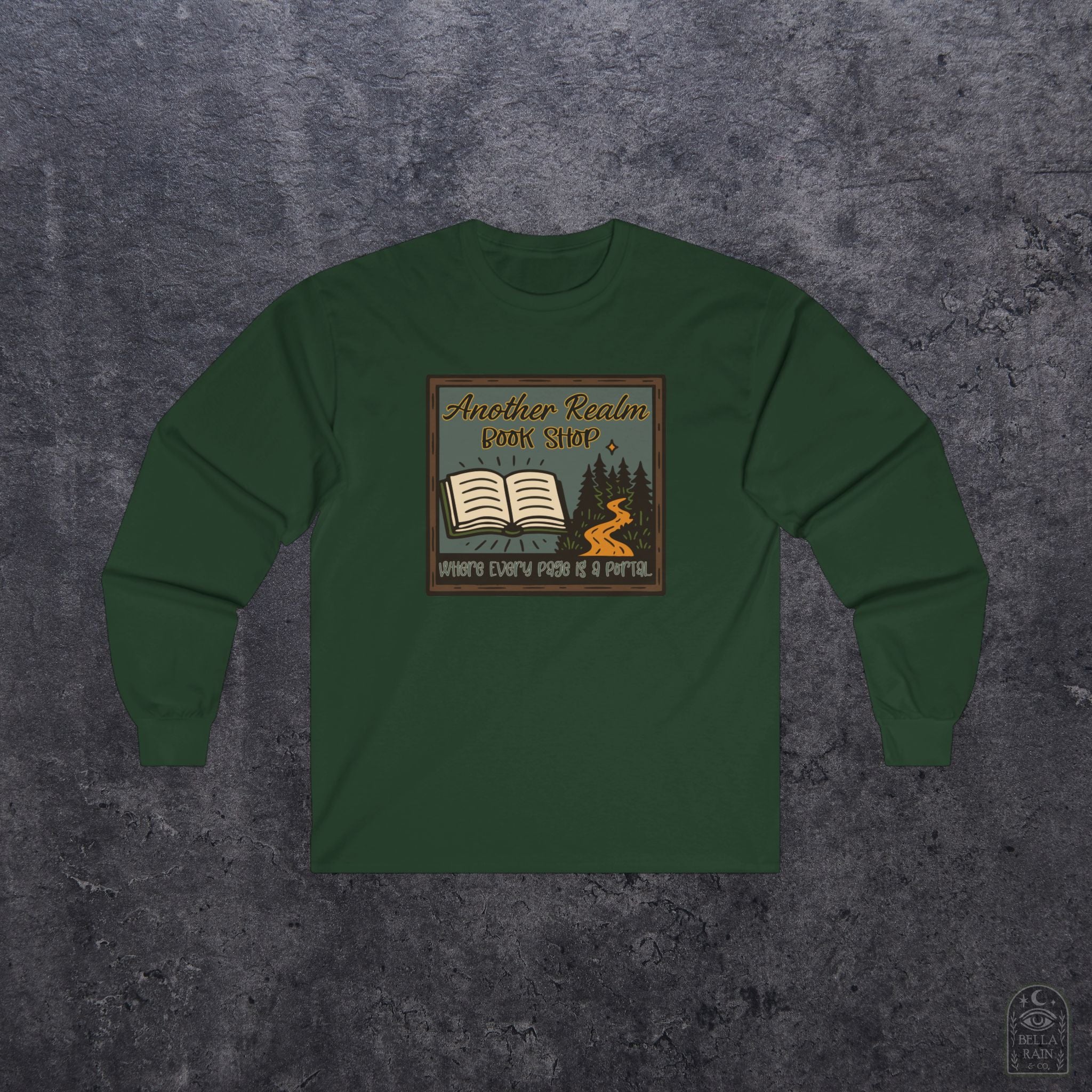 Another Realm Book Shop Unisex Long Sleeve Tee