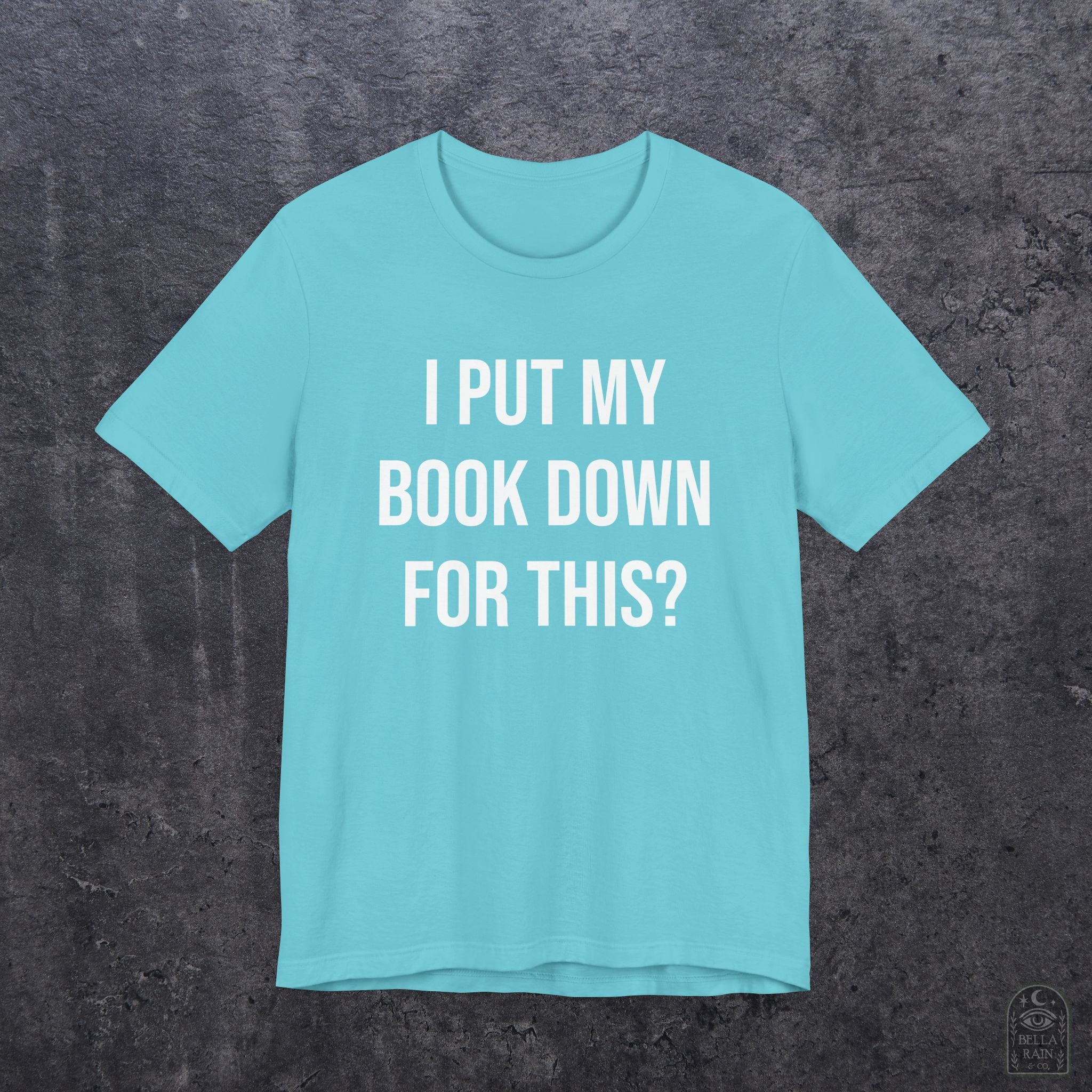 I Put My Book Down PREMIUM T-Shirt