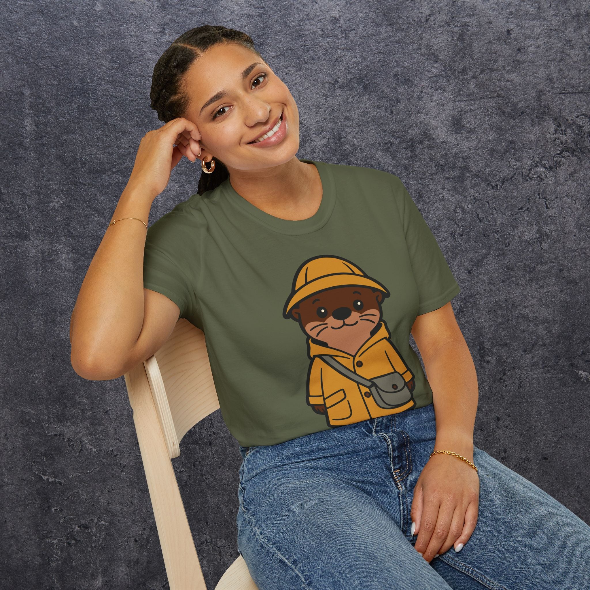 Otterly Adorable Unisex Softstyle T-Shirt