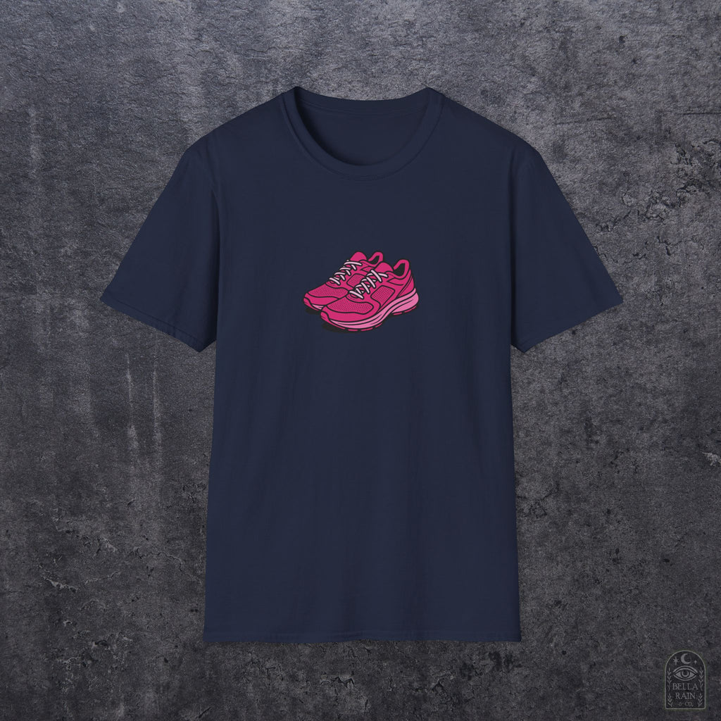 Pink Sneaks Unisex Softstyle T-Shirt