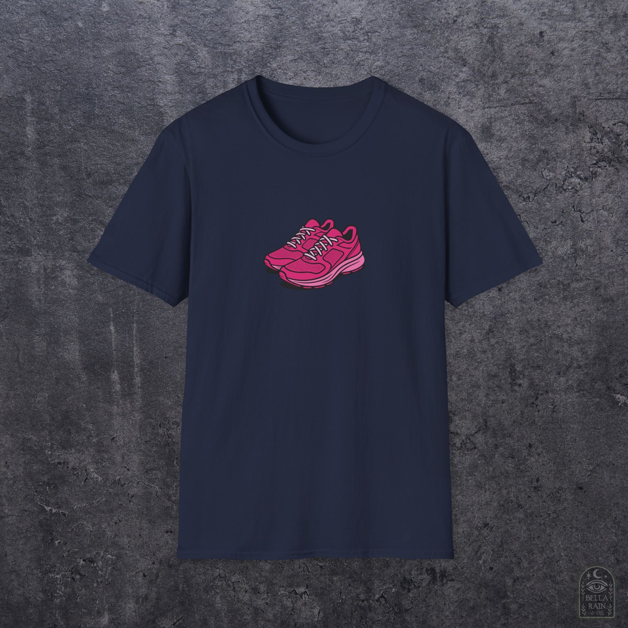 Pink Sneaks Unisex Softstyle T-Shirt