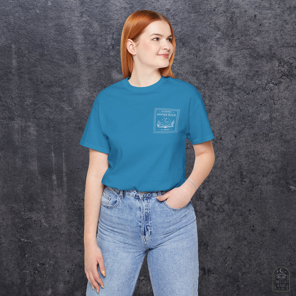 Postmarked - Another Realm Pocket Design PREMIUM T-Shirt