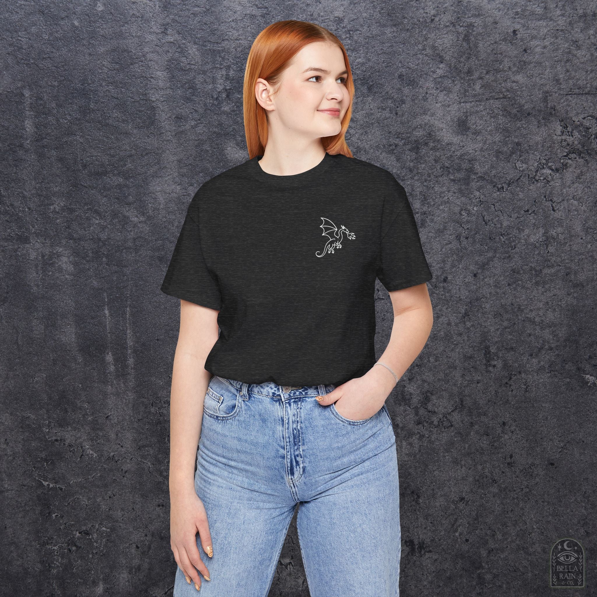 Dragon Pocket Design PREMIUM T-Shirt