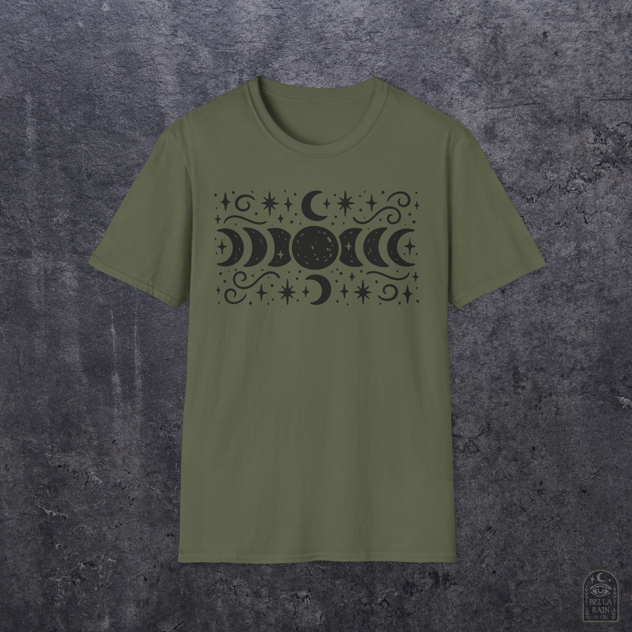Lunar Phases Unisex Softstyle T-Shirt