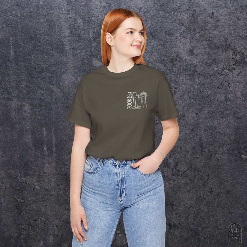 Bookish Plant Pocket Design PREMIUM T-Shirt