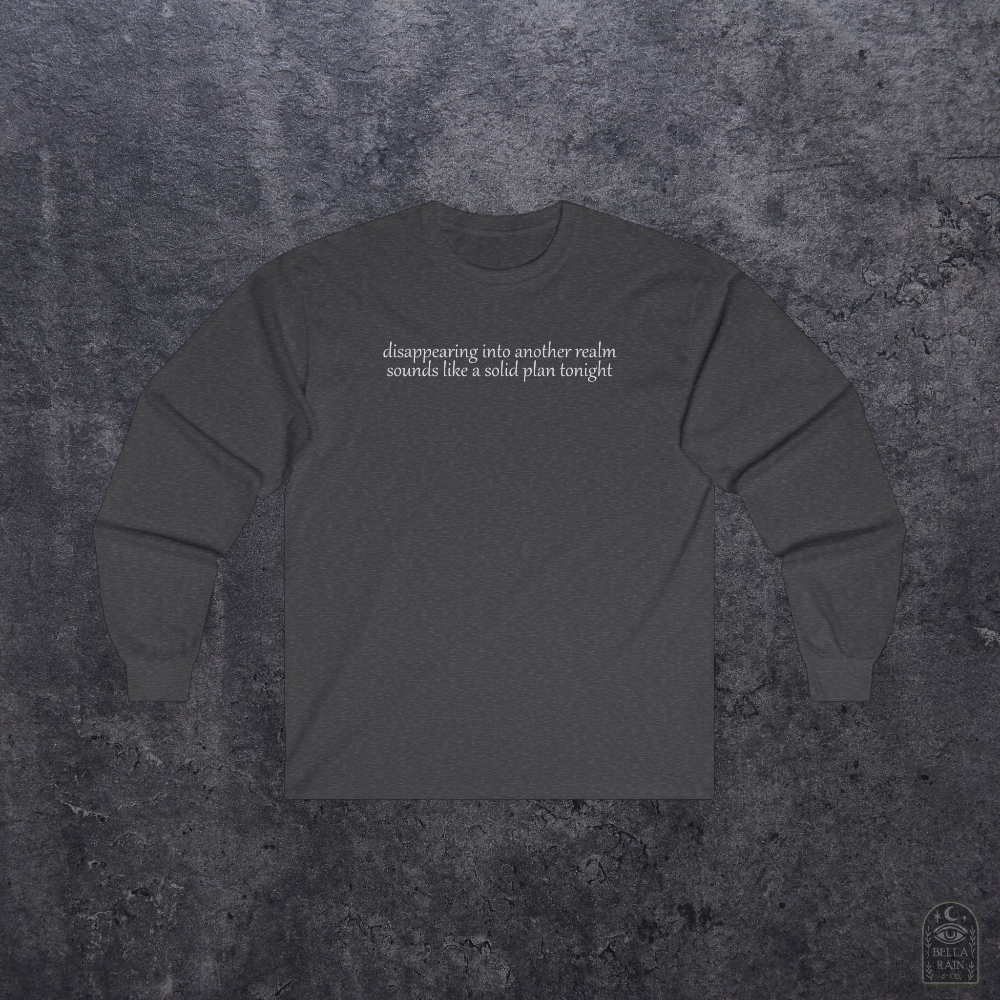 Disappearing into another realm Long Sleeve Tee
