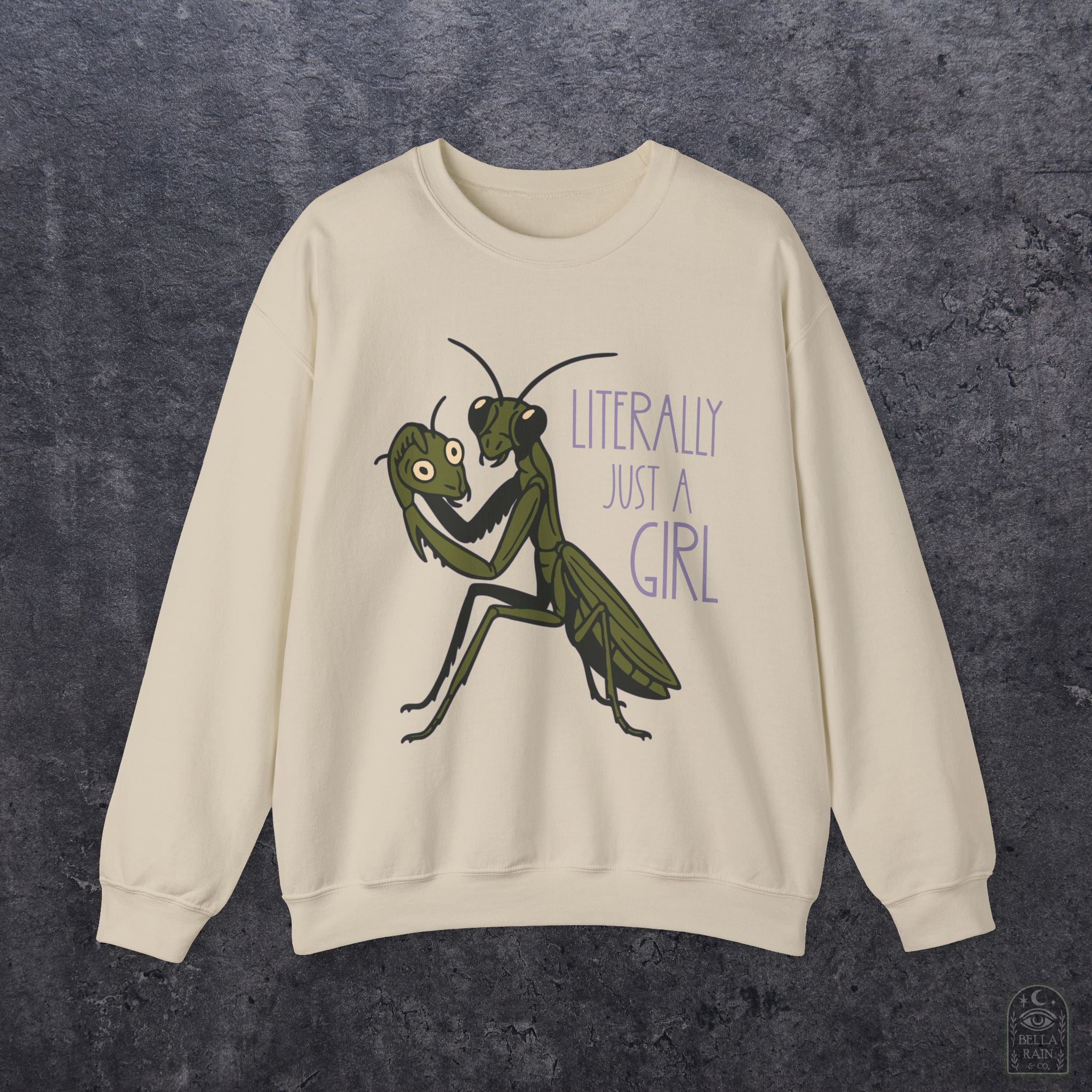 Literally Just a Girl Crewneck Sweatshirt