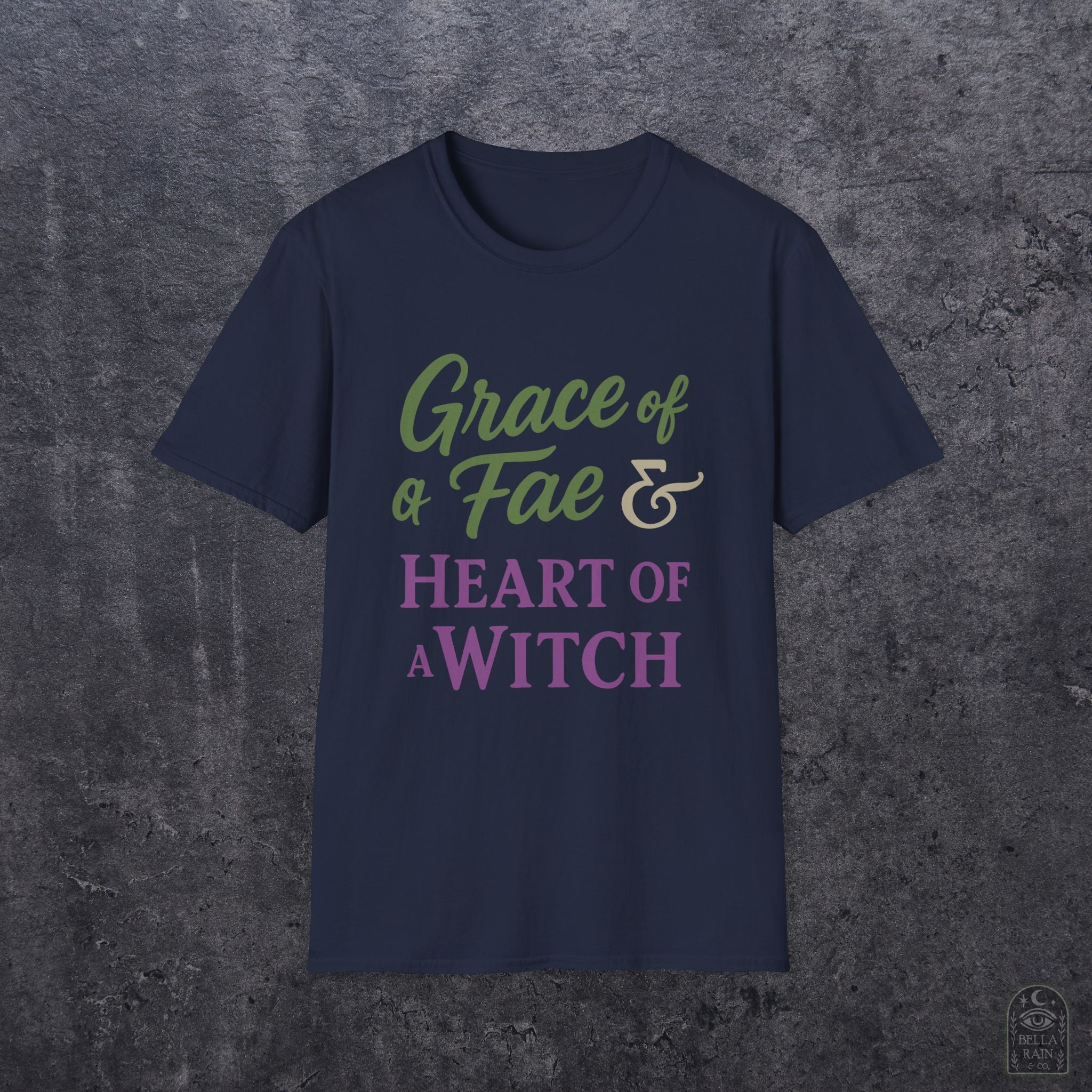 Grace of Fae Heart of Witch Unisex Softstyle T-Shirt