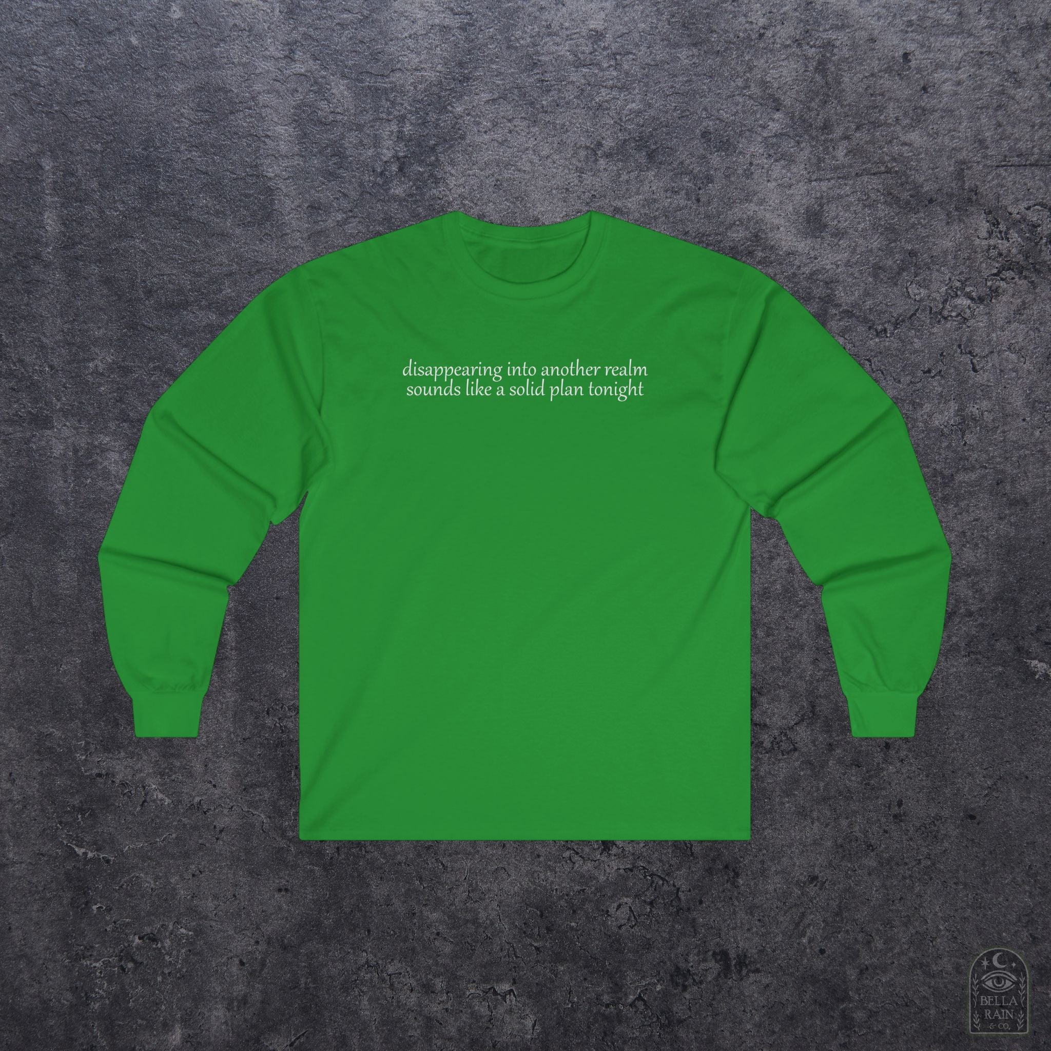 Disappearing into another realm Long Sleeve Tee