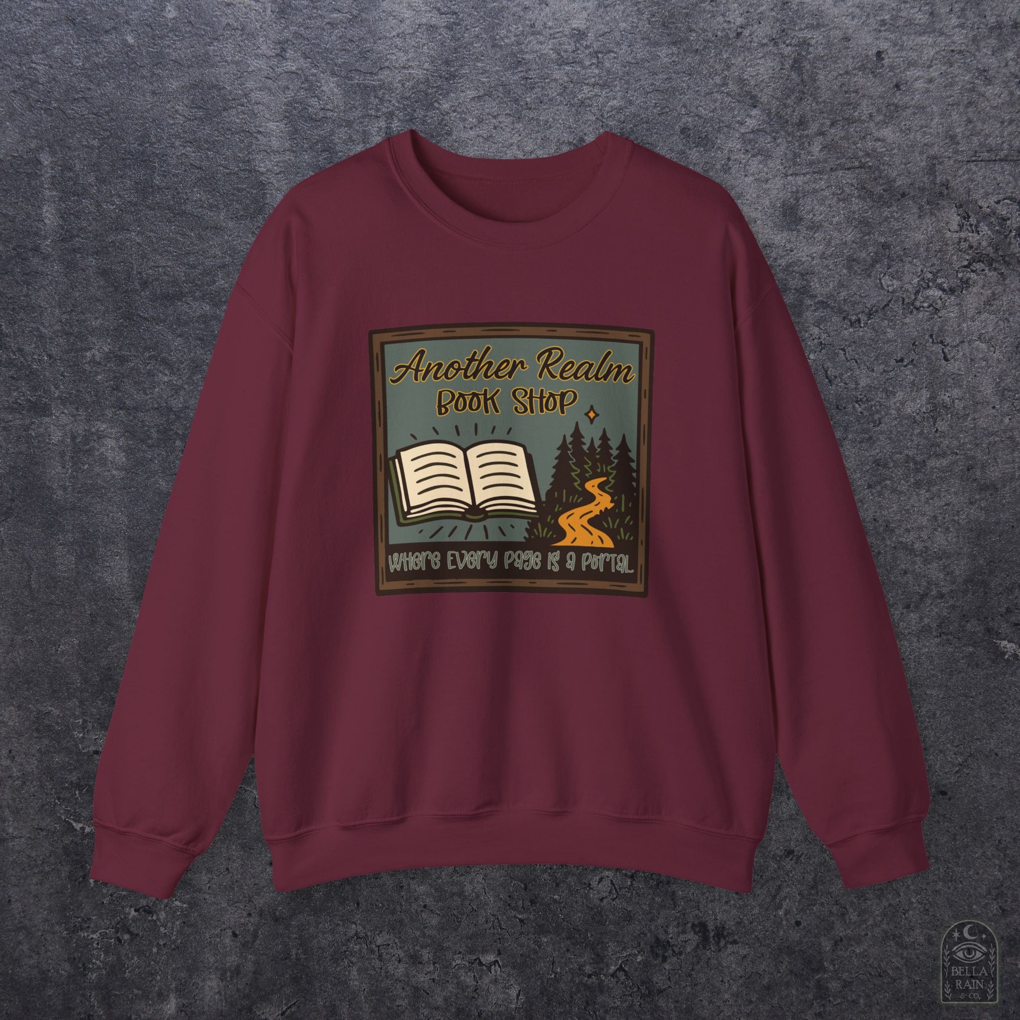 Another Realm Book Shop Crewneck Sweatshirt