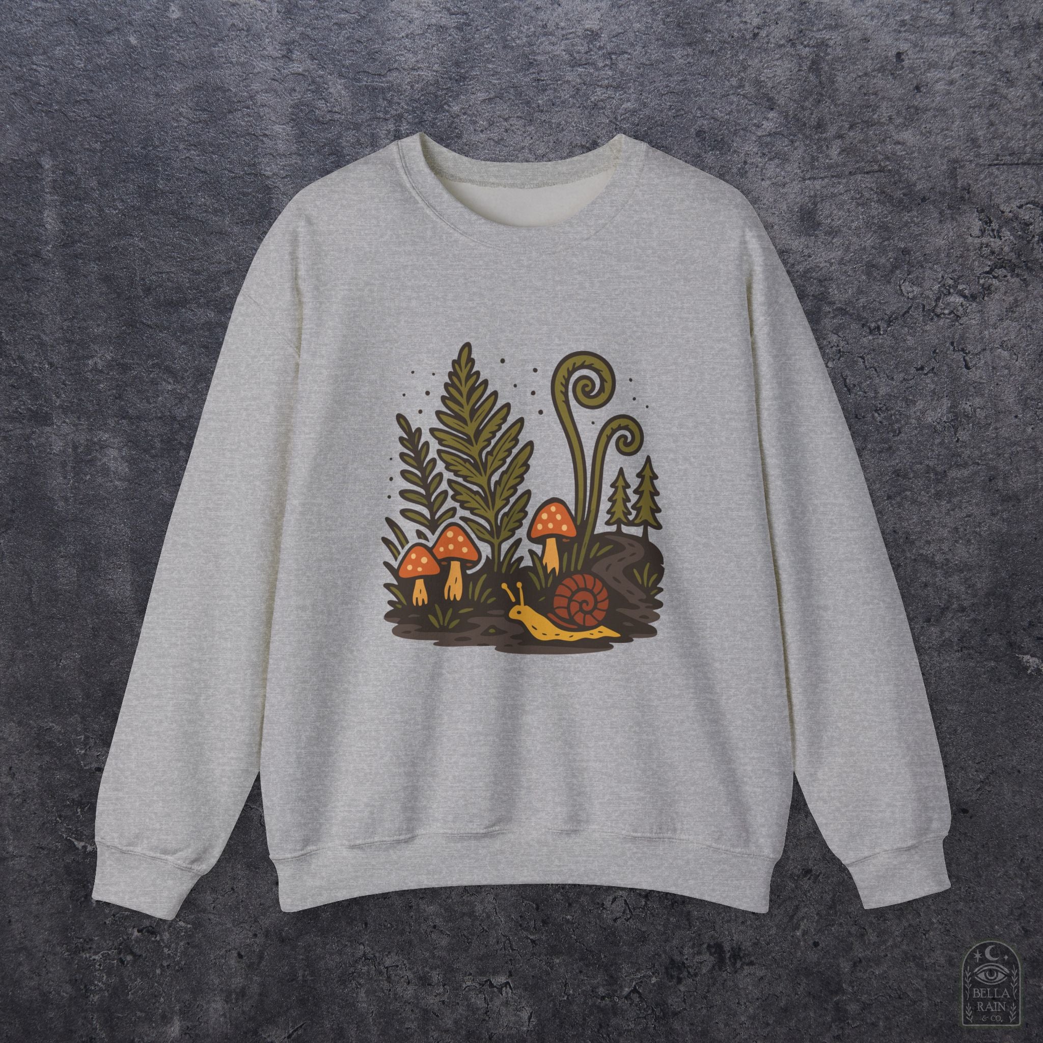 Snailin Away Crewneck Sweatshirt