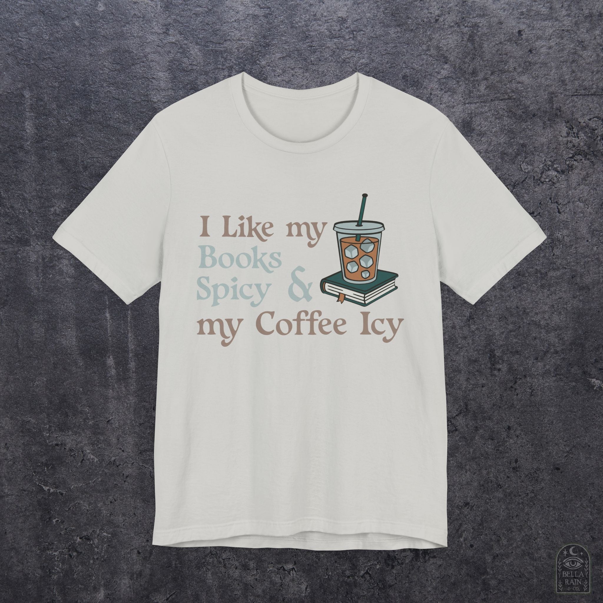 Books Spicy & Coffee Icy PREMIUM T-Shirt