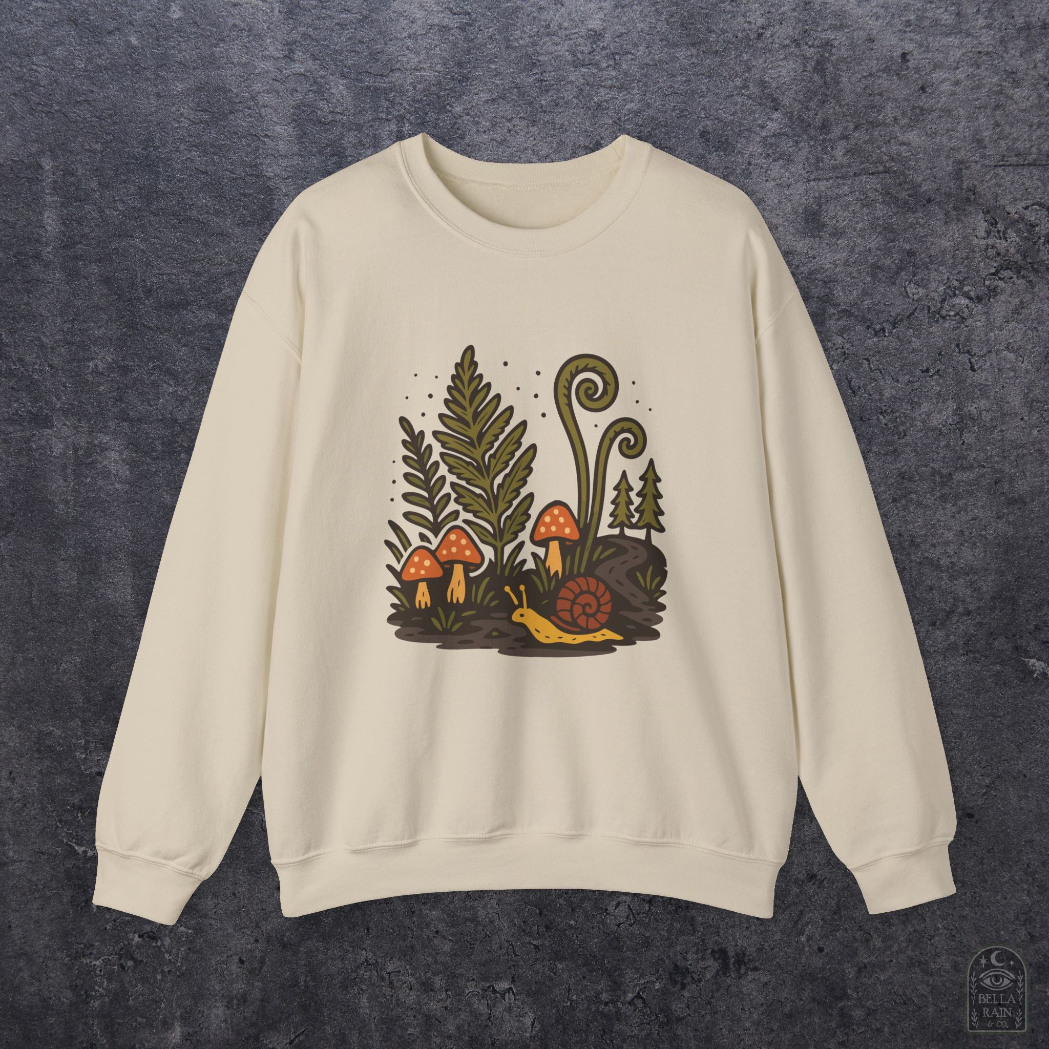 Snailin Away Crewneck Sweatshirt