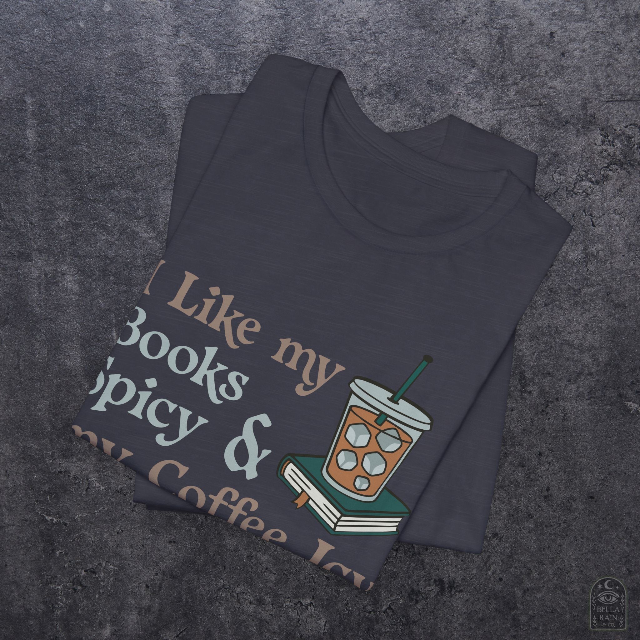 Books Spicy & Coffee Icy PREMIUM T-Shirt