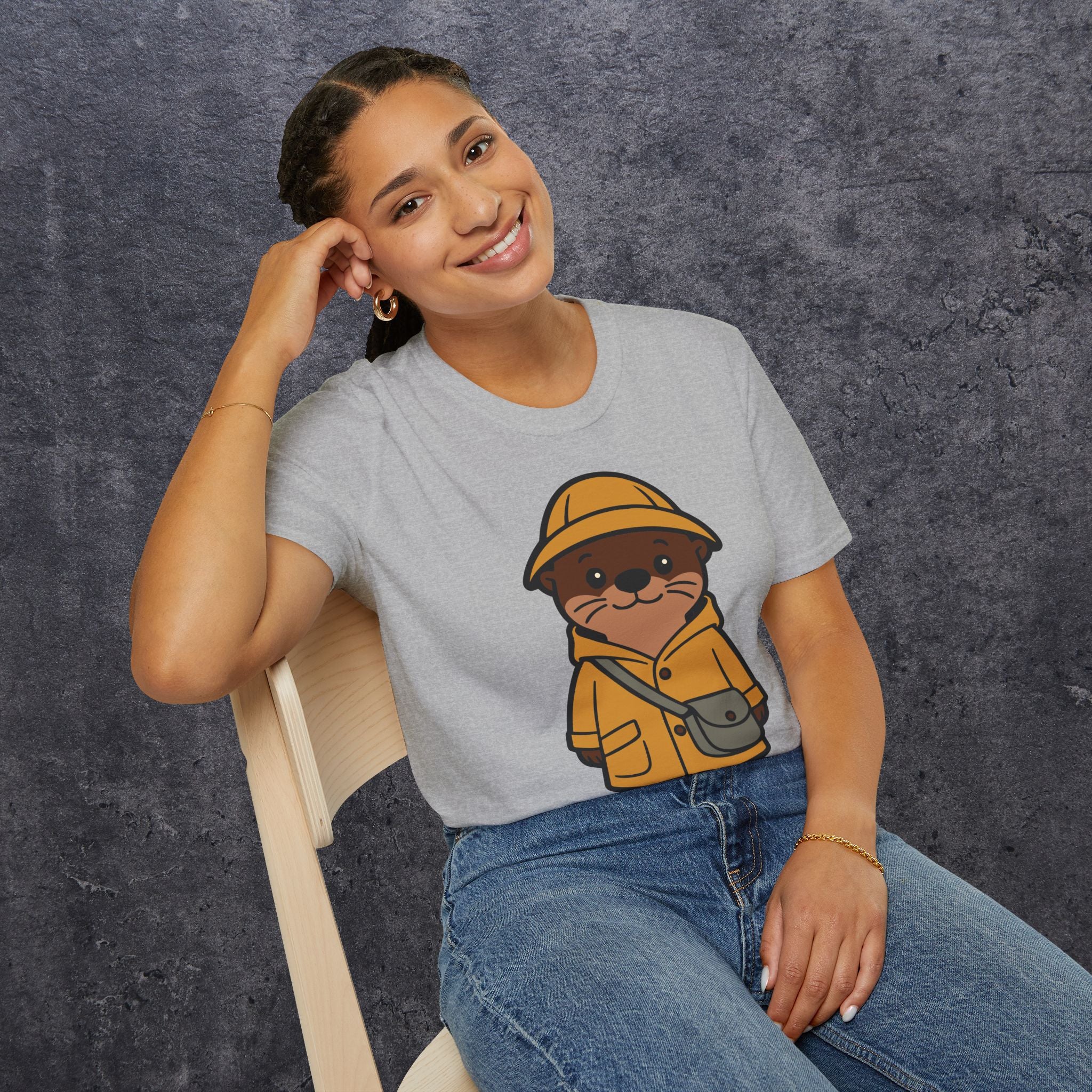 Otterly Adorable Unisex Softstyle T-Shirt