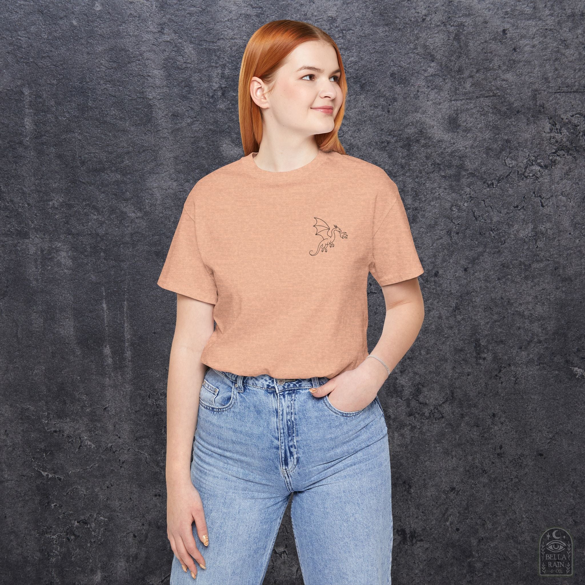 Dragon Pocket Design PREMIUM T-Shirt