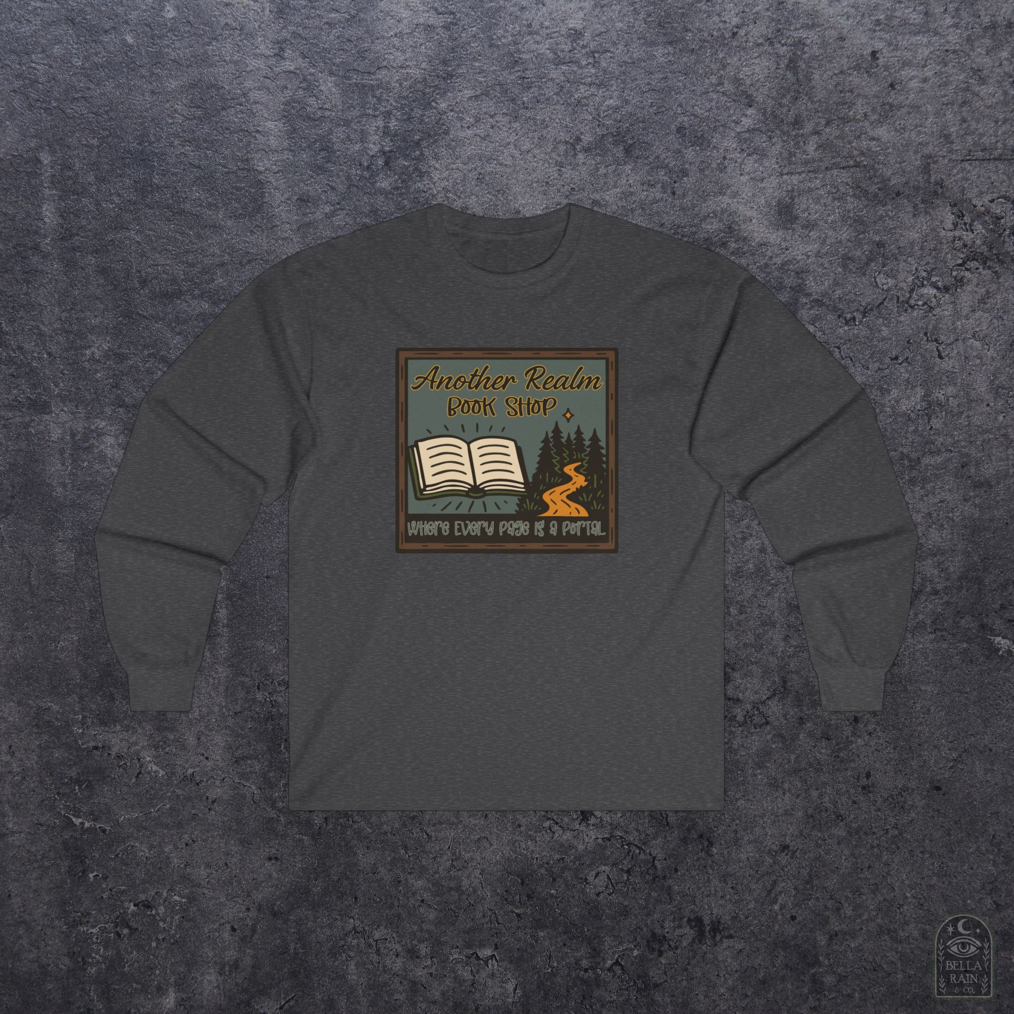 Another Realm Book Shop Unisex Long Sleeve Tee