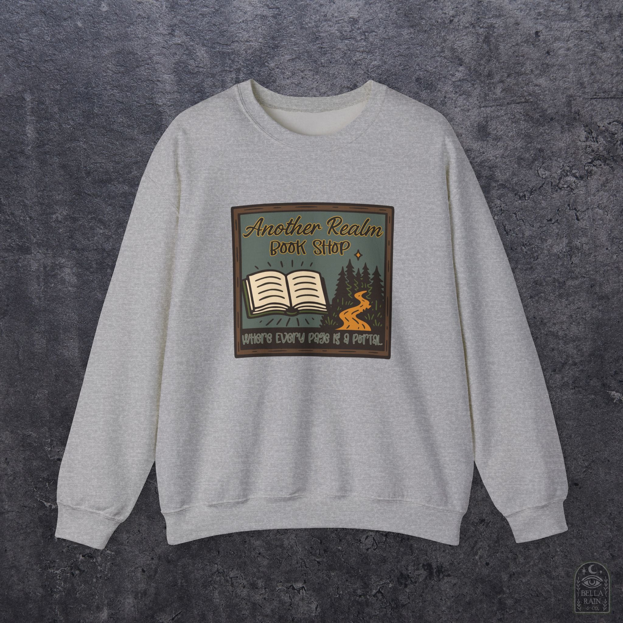 Another Realm Book Shop Crewneck Sweatshirt