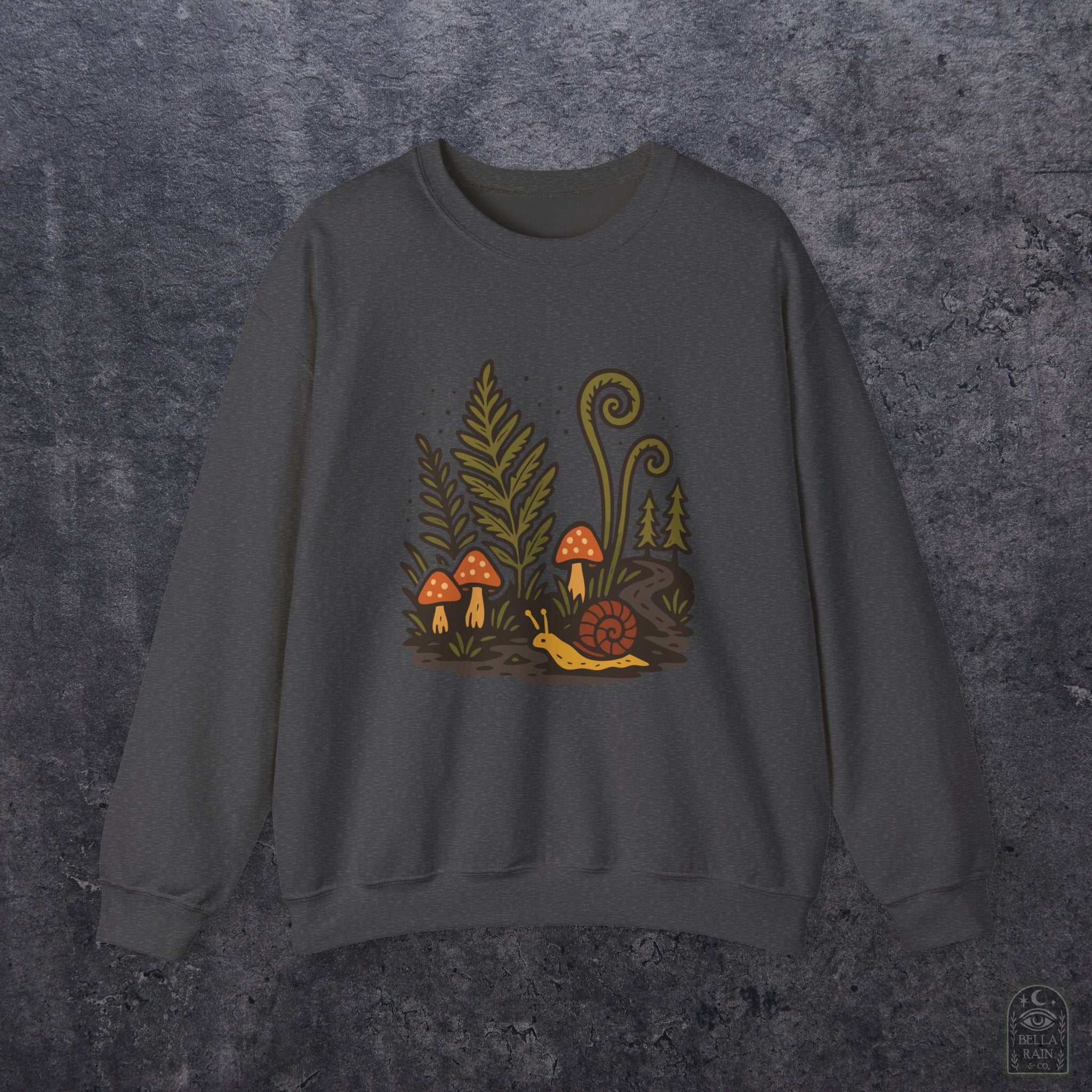 Snailin Away Crewneck Sweatshirt
