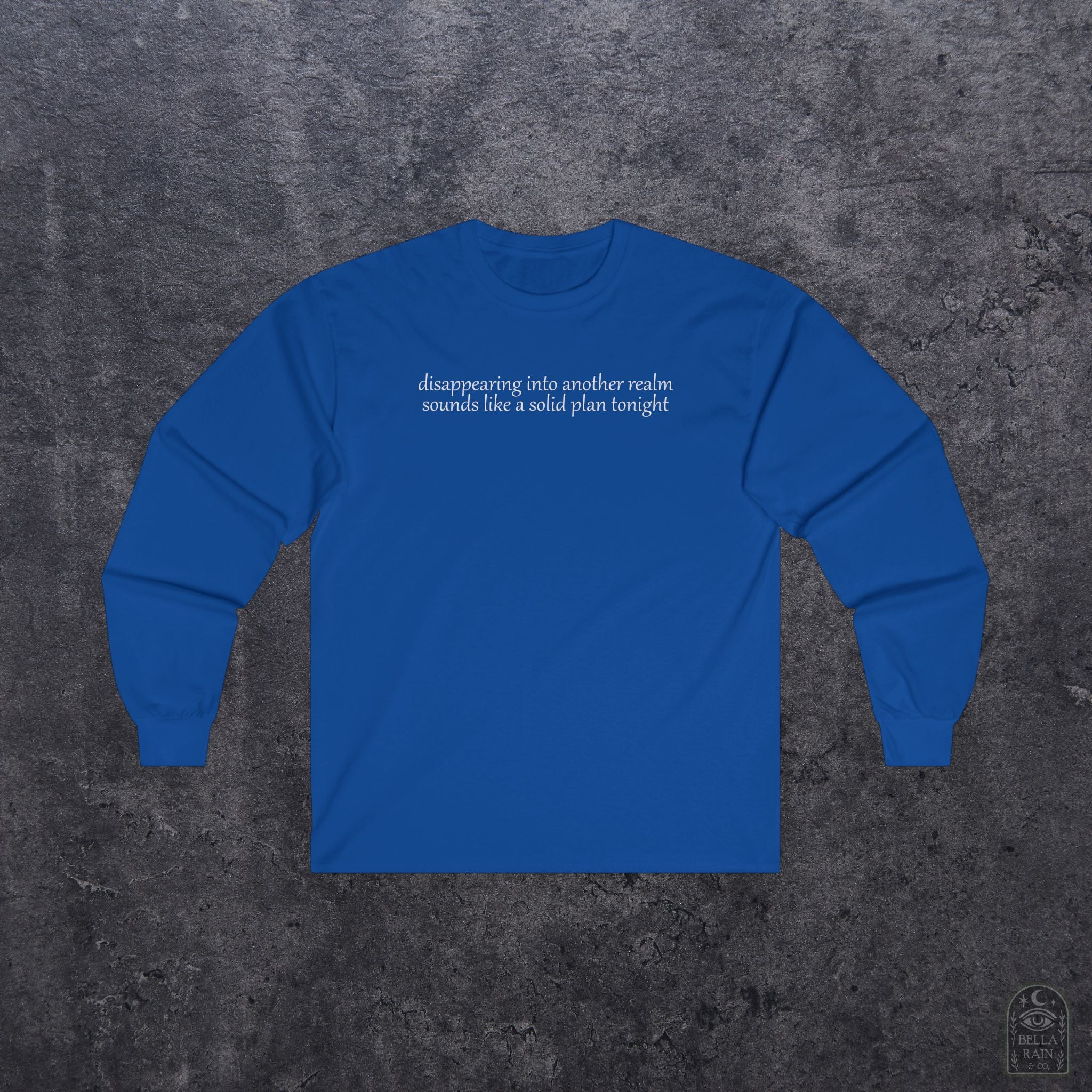 Disappearing into another realm Long Sleeve Tee