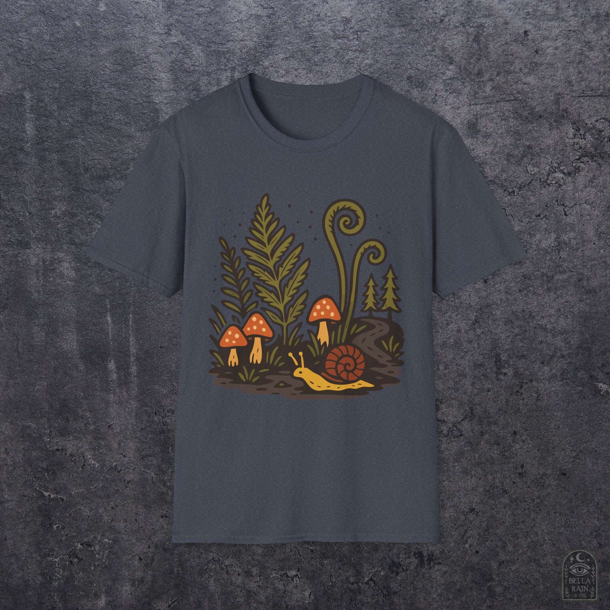 Snailin Away Unisex Softstyle T-Shirt