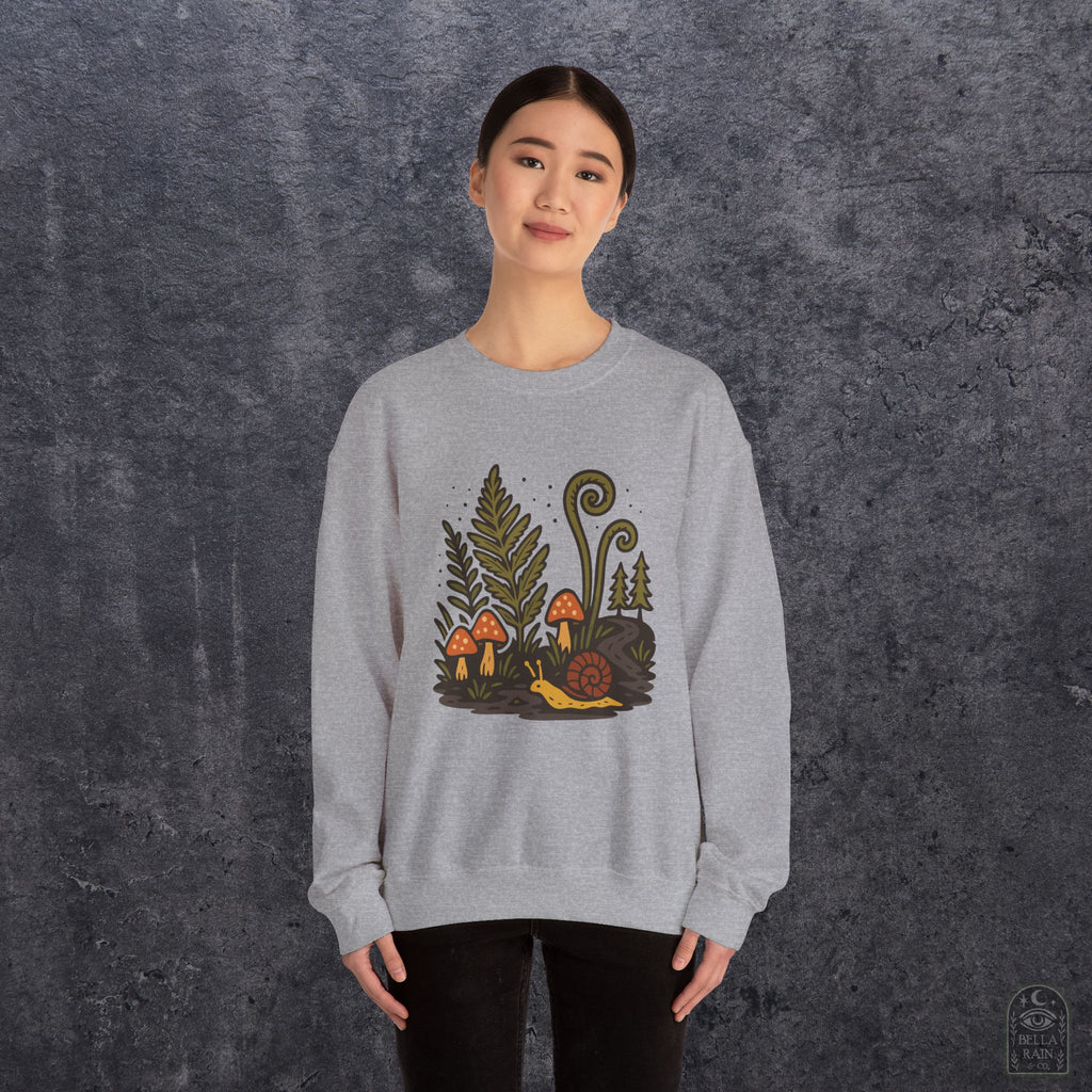 Snailin Away Crewneck Sweatshirt