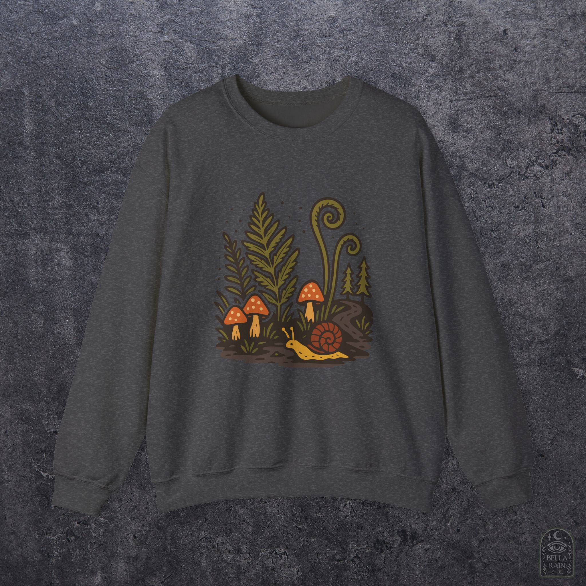 Snailin Away Crewneck Sweatshirt