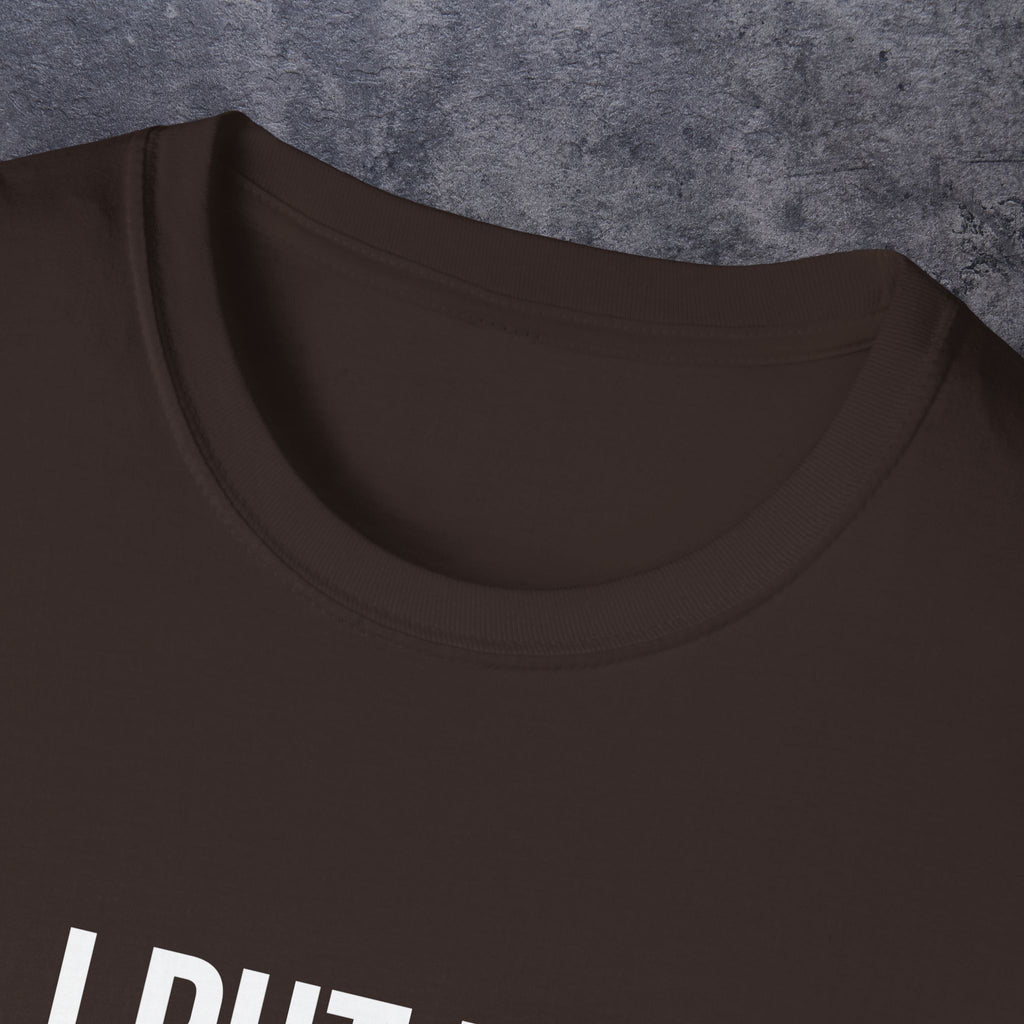 I Put My Book Down Unisex Softstyle T-Shirt