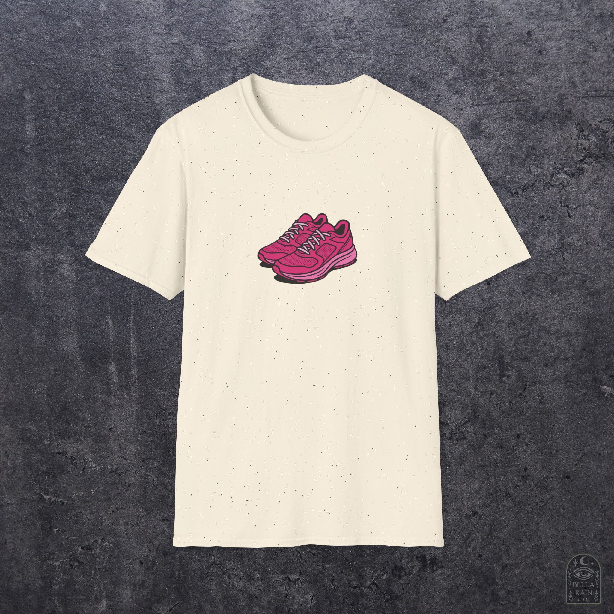 Pink Sneaks Unisex Softstyle T-Shirt