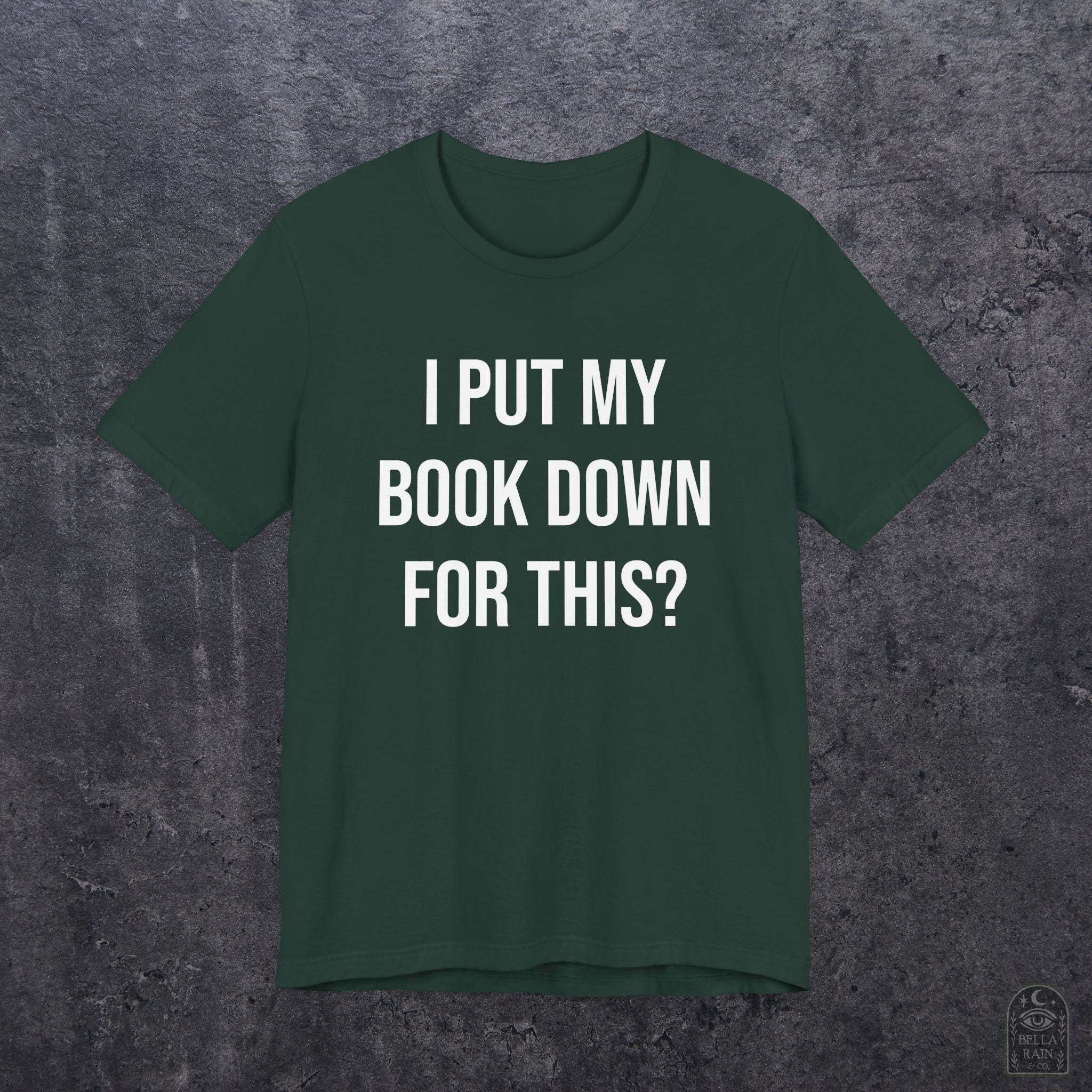 I Put My Book Down PREMIUM T-Shirt