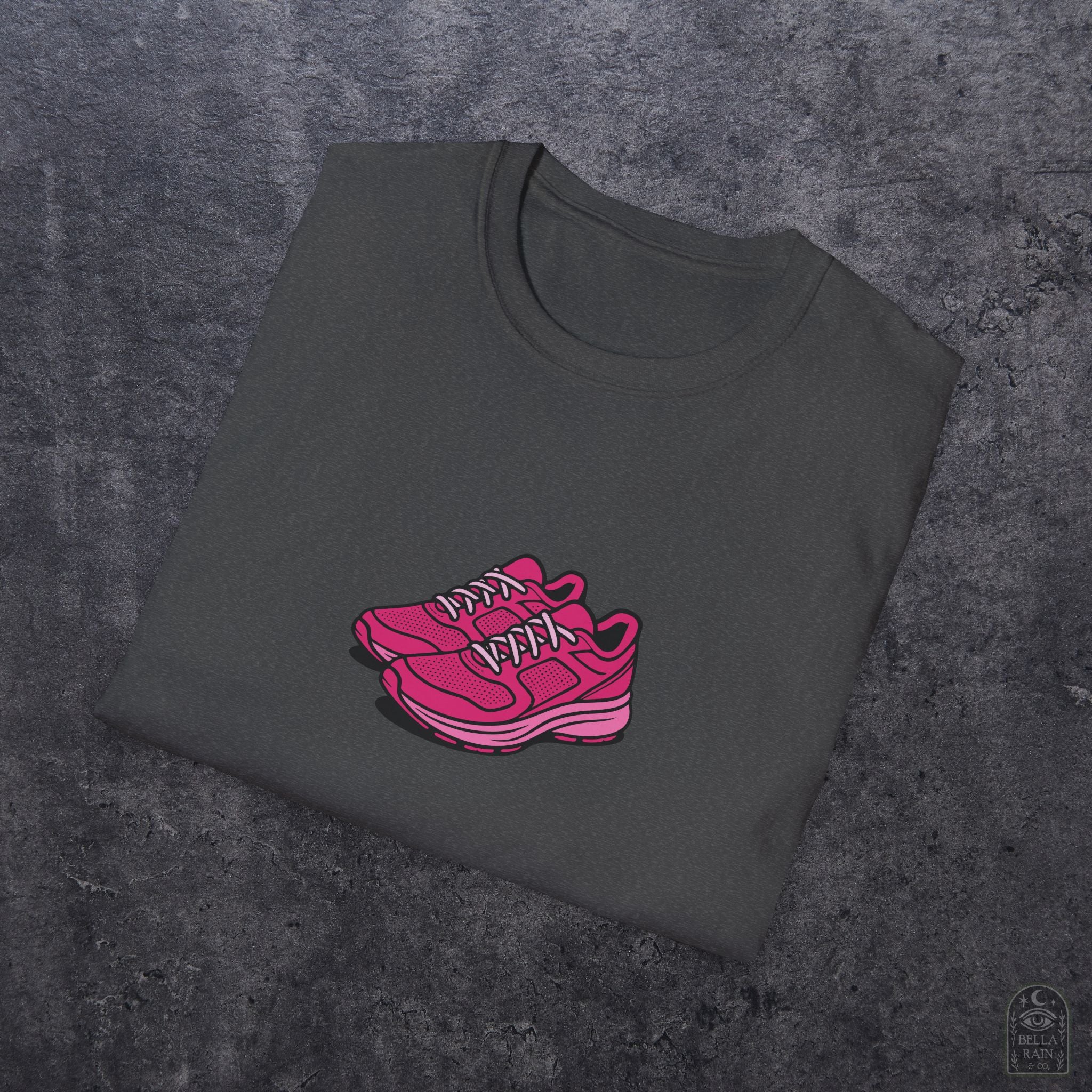 Pink Sneaks Unisex Softstyle T-Shirt