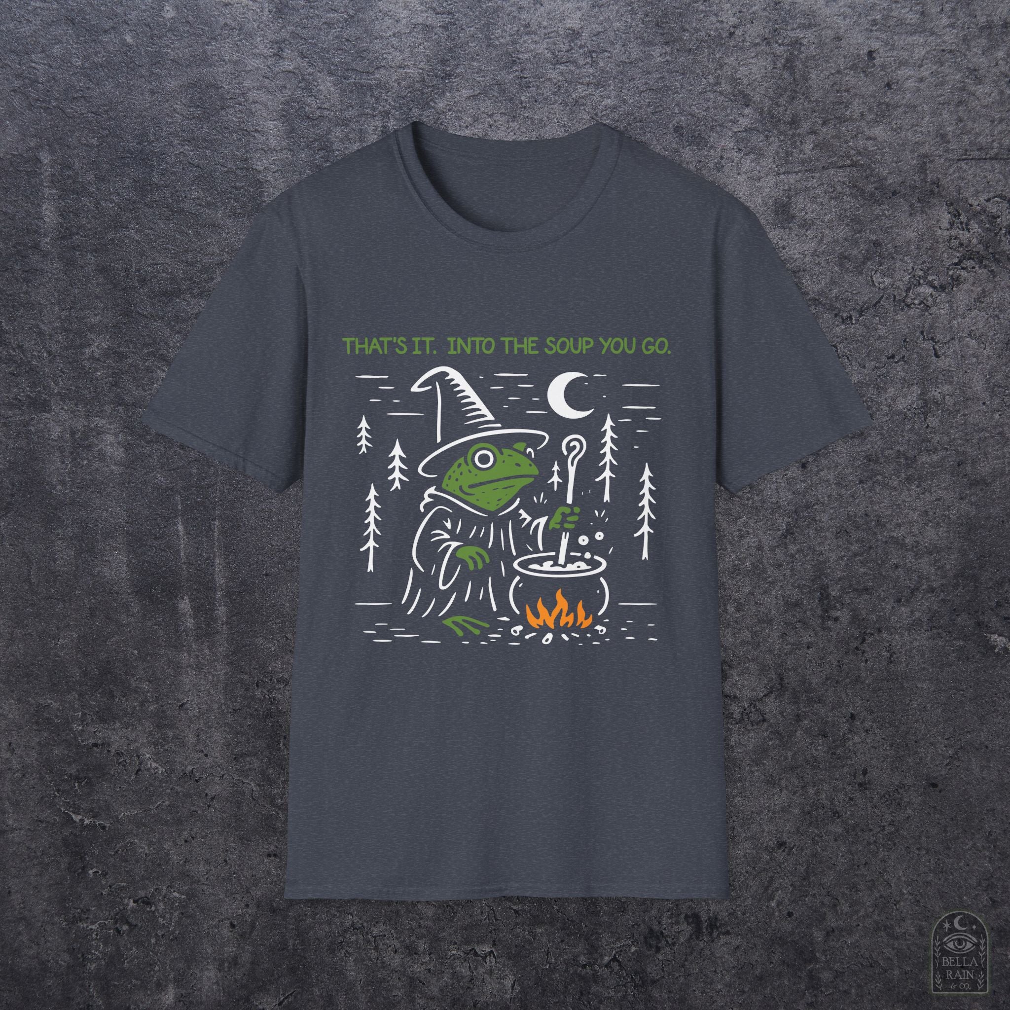 Into the Soup You Go Unisex Softstyle T-Shirt