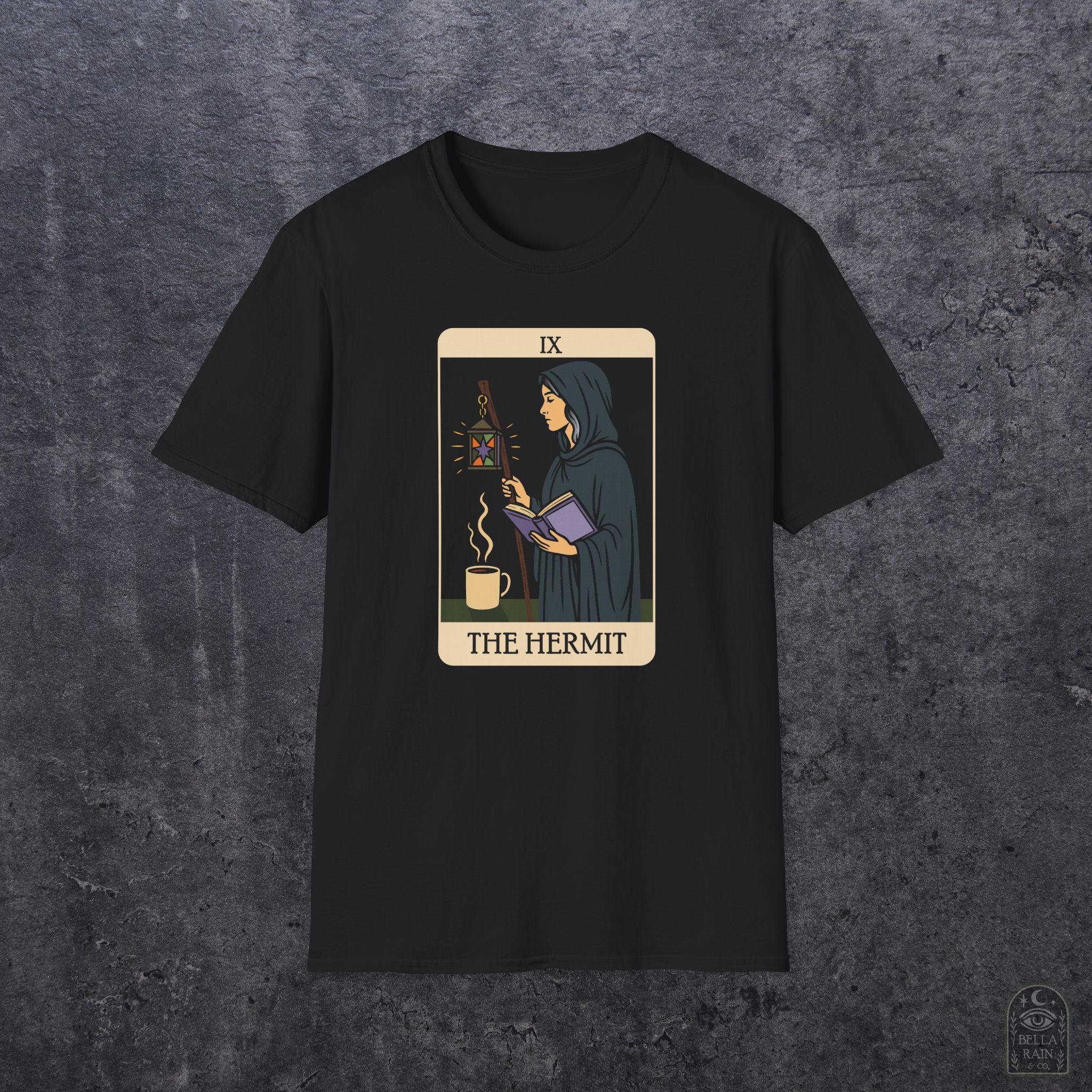 The Hermit Reader Tarot Unisex Softstyle T-Shirt