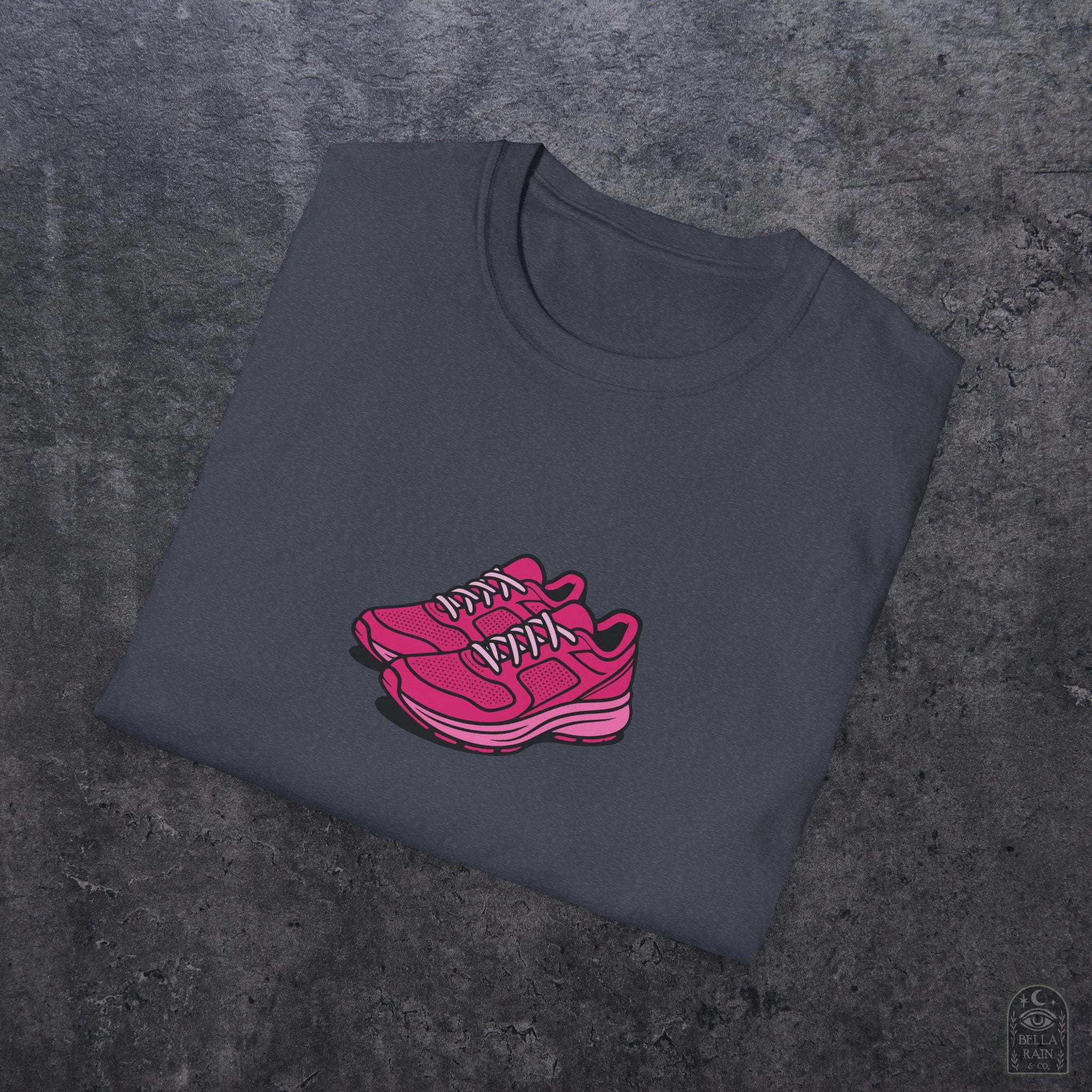 Pink Sneaks Unisex Softstyle T-Shirt