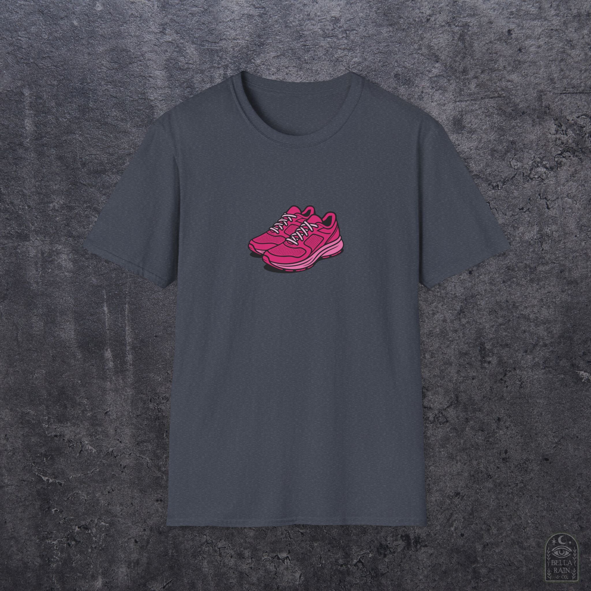 Pink Sneaks Unisex Softstyle T-Shirt