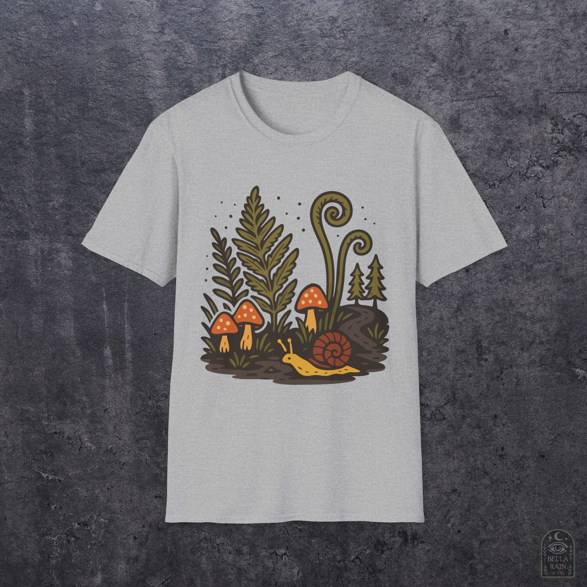 Snailin Away Unisex Softstyle T-Shirt