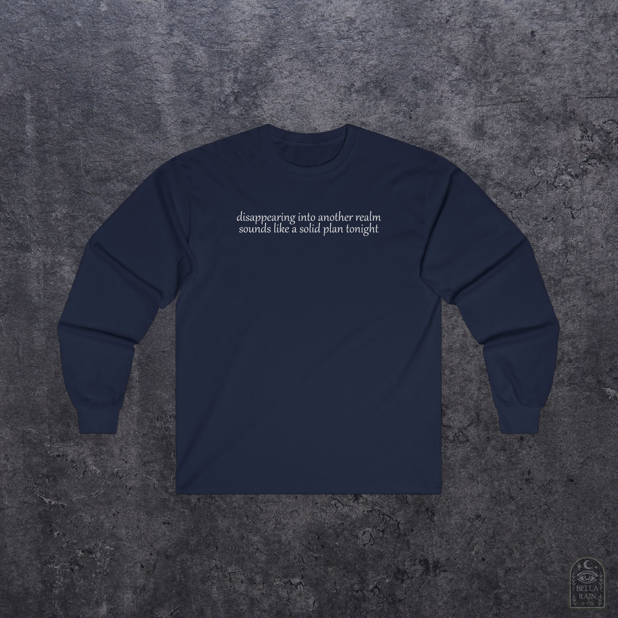 Disappearing into another realm Long Sleeve Tee