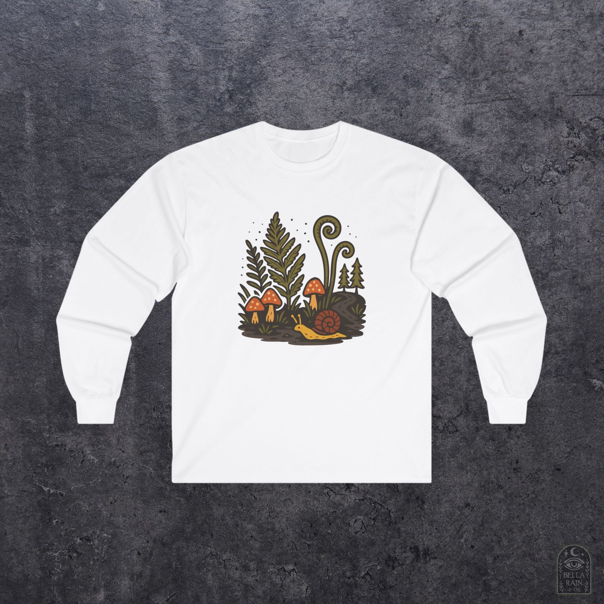Snailin Away Long Sleeve Tee
