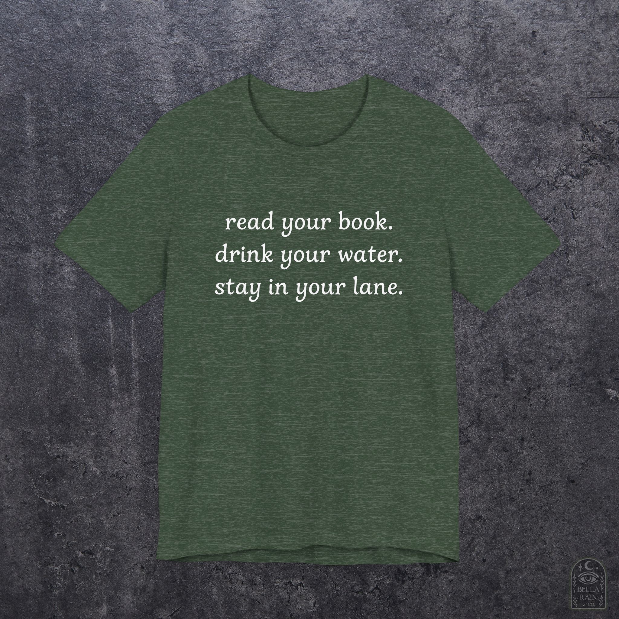 Read Your Book Drink Your Water PREMIUM T-Shirt