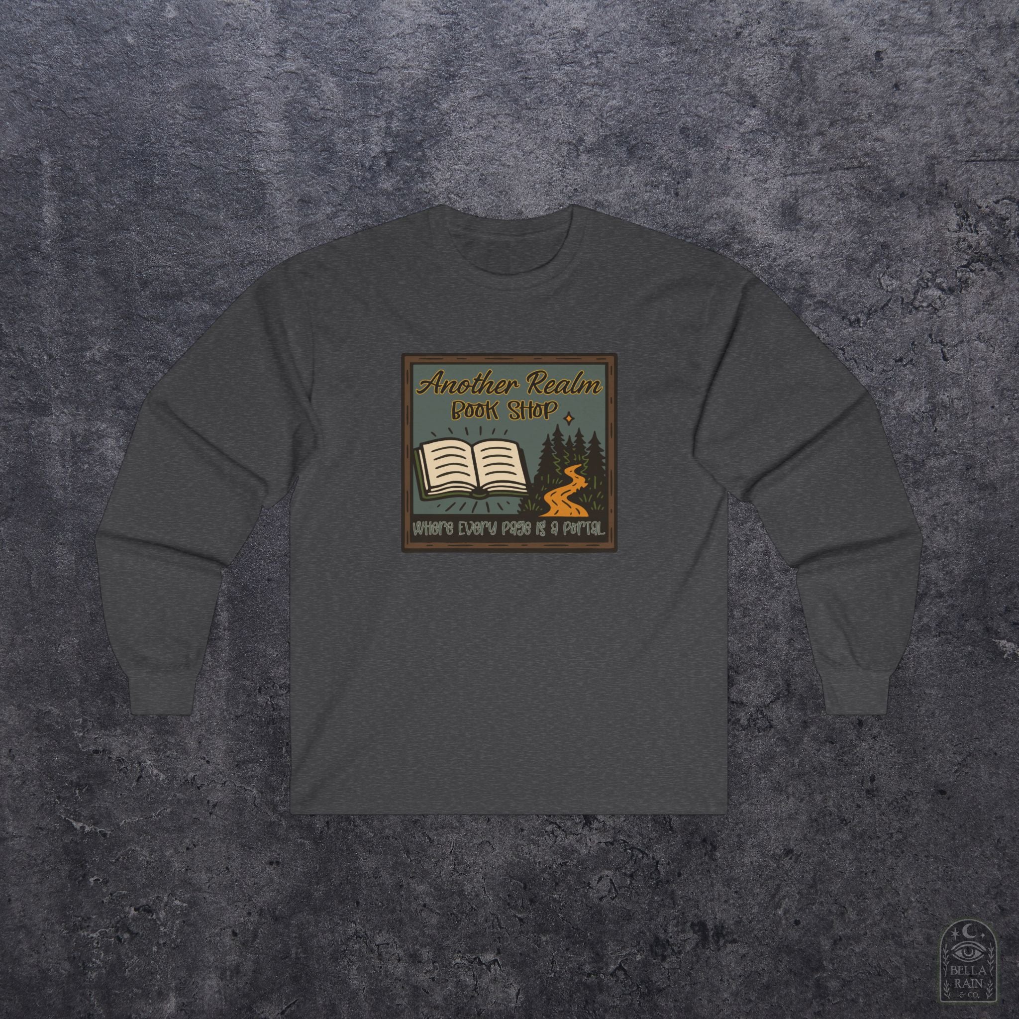 Another Realm Book Shop Unisex Long Sleeve Tee